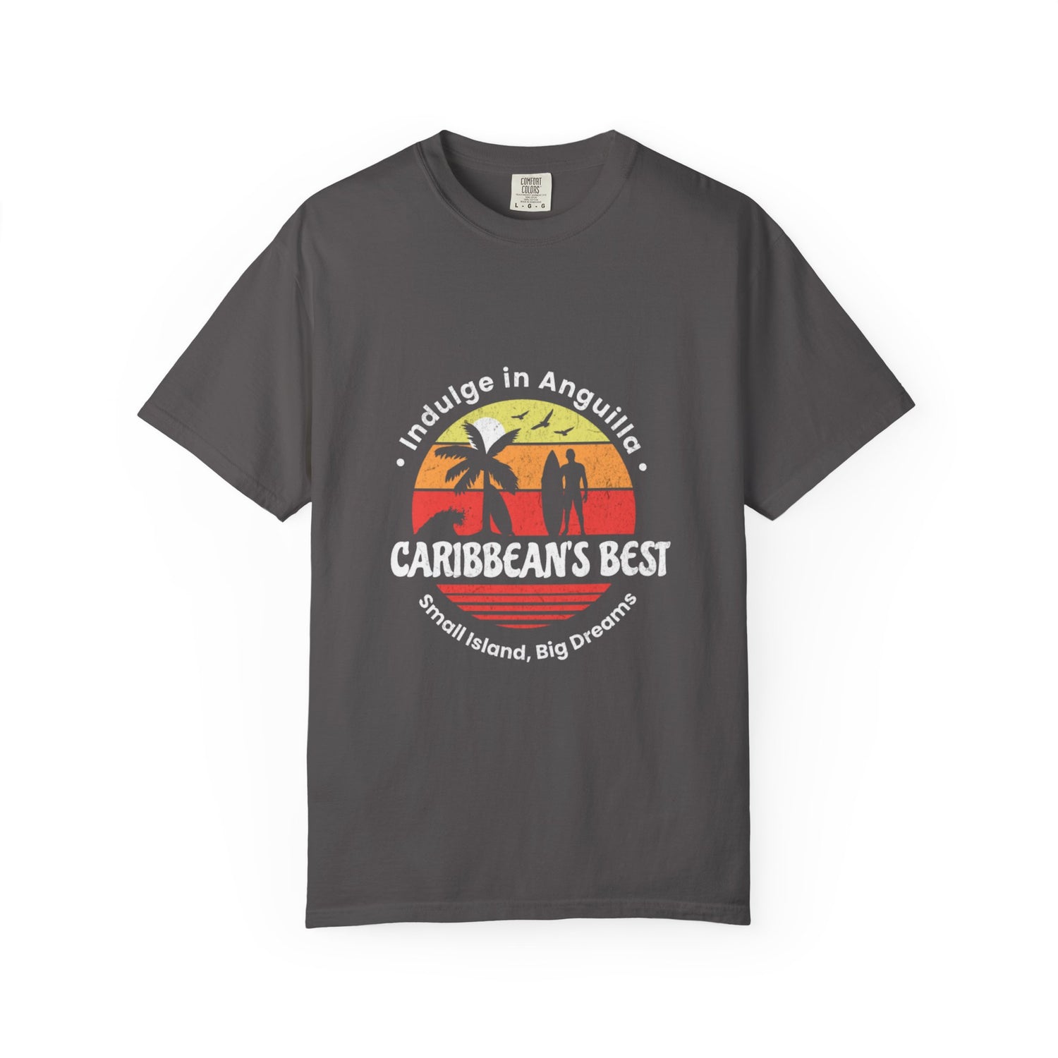 Caribbean Best Vacation Unisex T-Shirt - Indulge in Anguilla Design