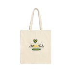 Celebrate Jamaica Cotton Tote Bag | Eco-Friendly, Beach Bag, Travel Companion, Gift for Her, Sustainable Shopping