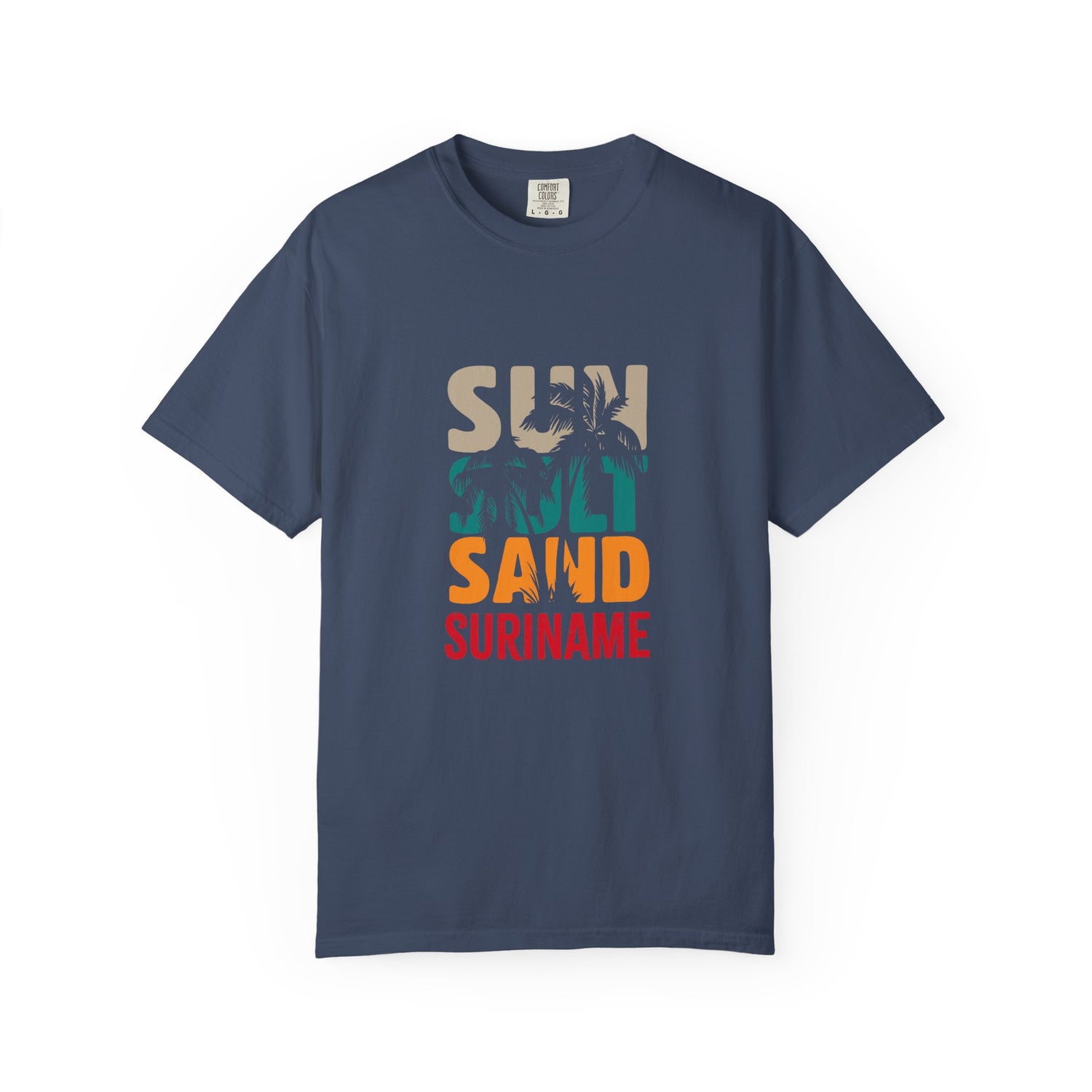 Sun Sand Suriname Unisex Garment-Dyed T-Shirt | Beach Vibe Tee for Summer Adventures