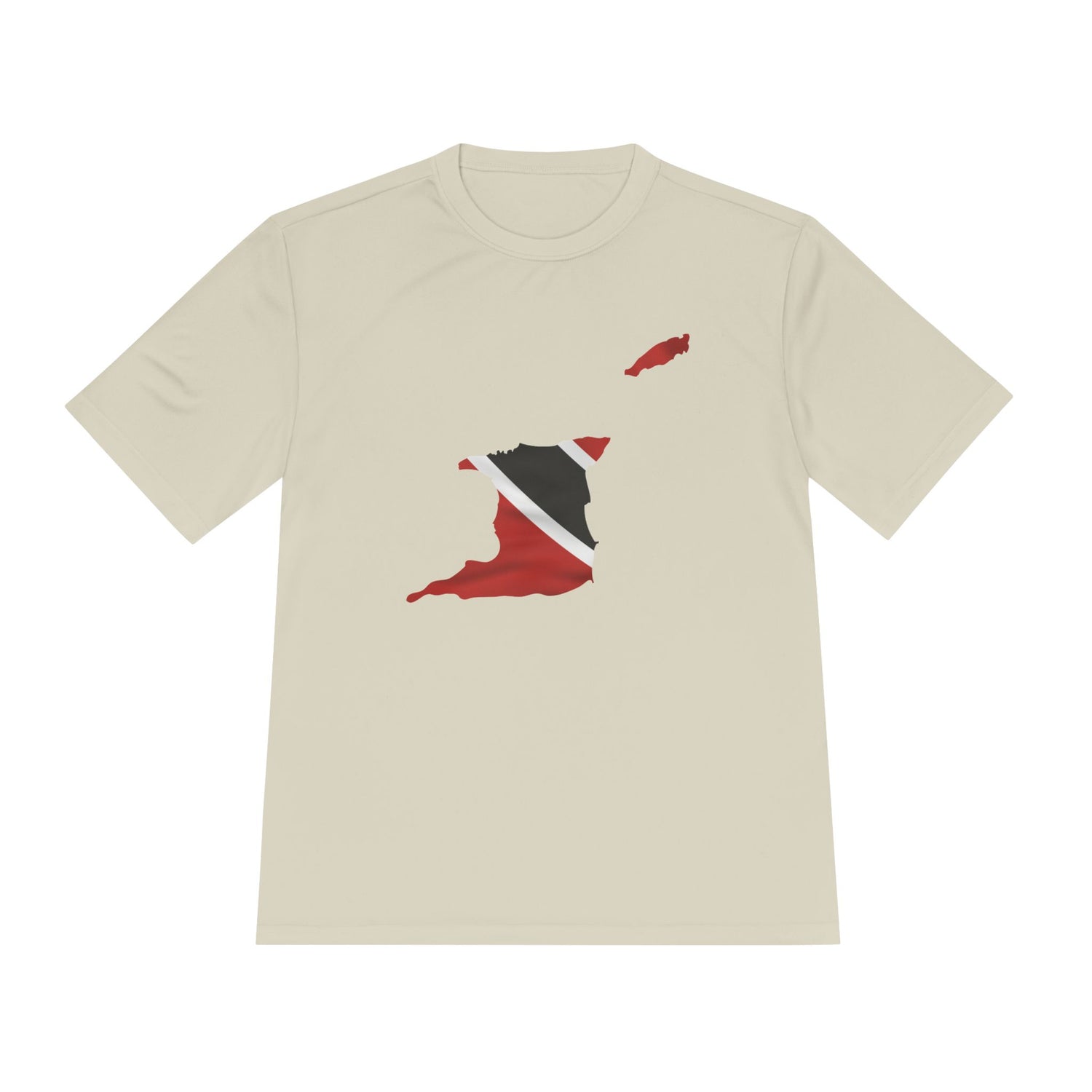 Trinidad and Tobago Map Unisex Moisture T-Shirt
