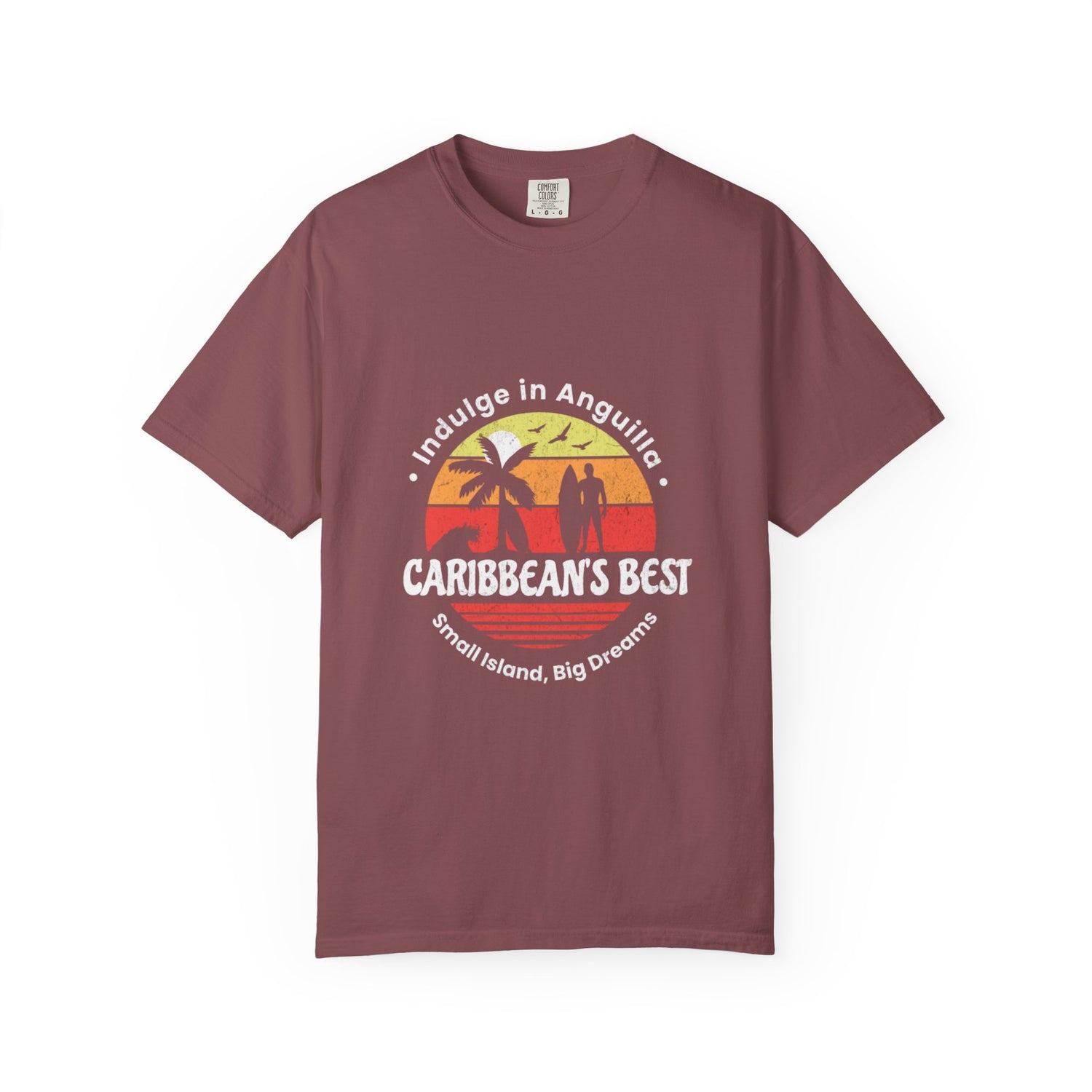 Caribbean Best Vacation Unisex T-Shirt - Indulge in Anguilla Design