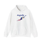 Anguilla Graphic Hoodie - Cozy Unisex Sweatshirt for Travel Lovers