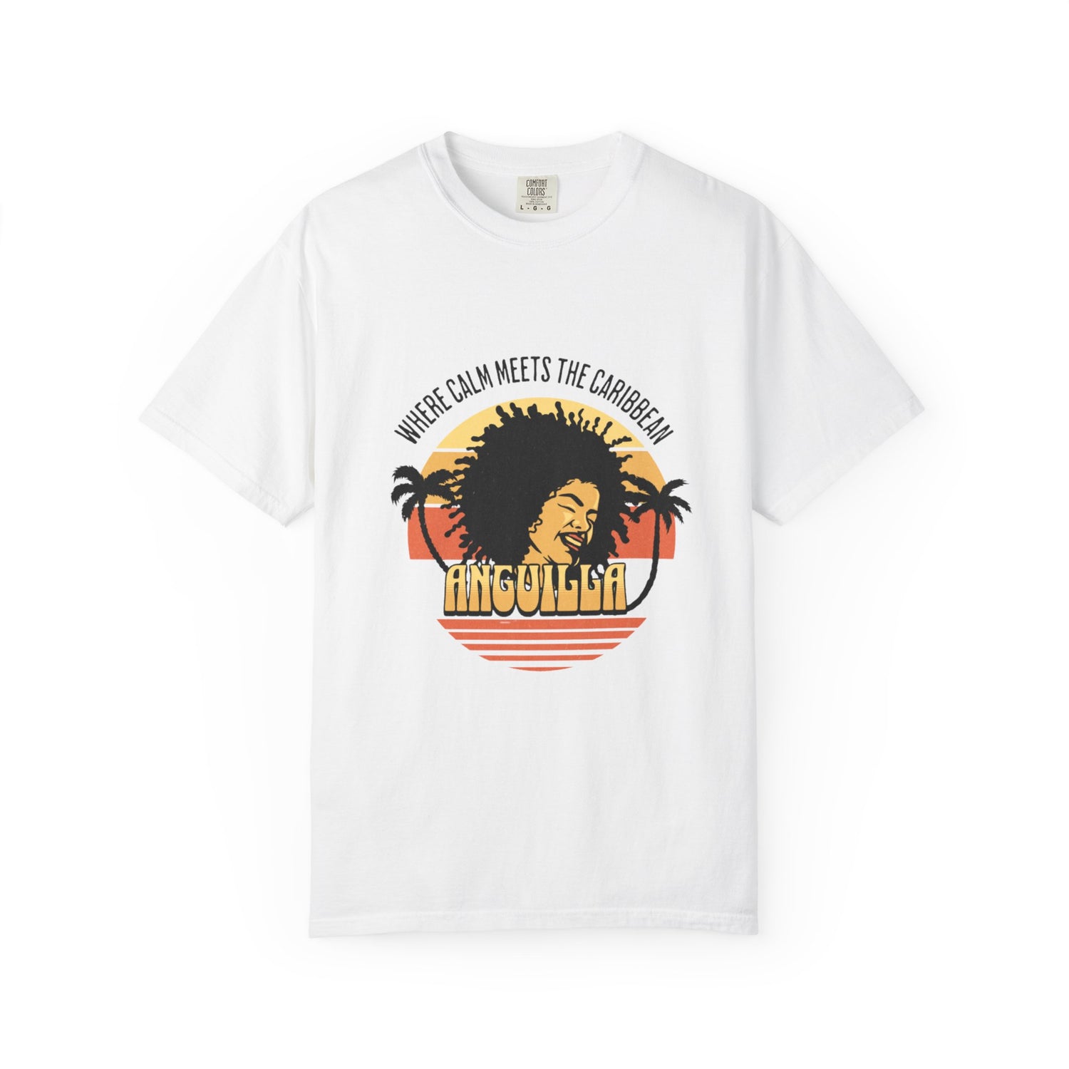 Anguilla Sunset T-Shirt - Where Calm Meets the Caribbean