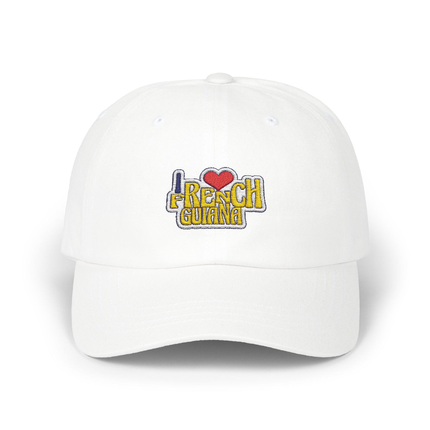 I Love French Guiana Classic Dad Cap - Comfortable Adjustable Baseball Hat