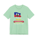 Unisex Jersey Haiti T-shirt met korte mouwen