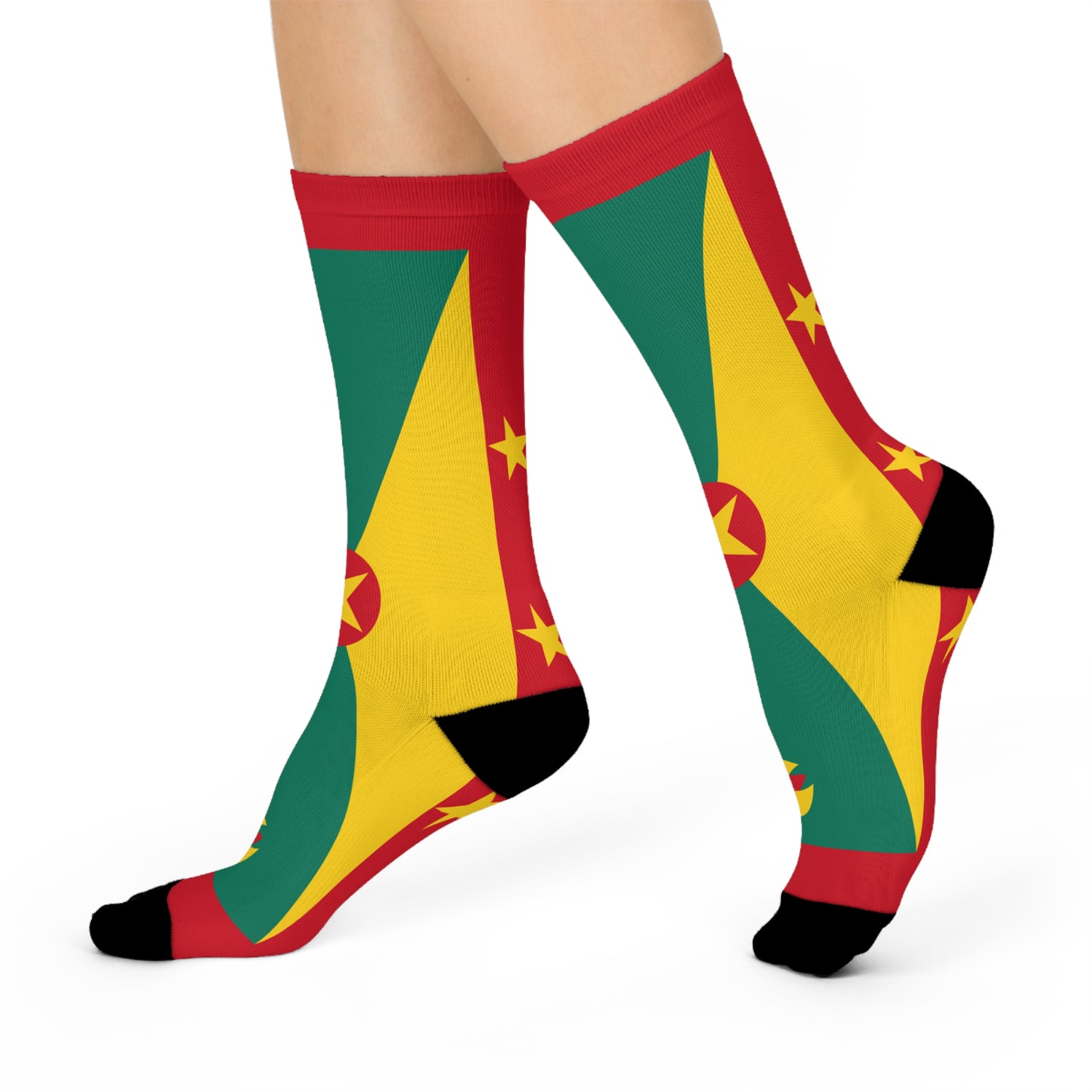 Grenada  Flag Crew Socks