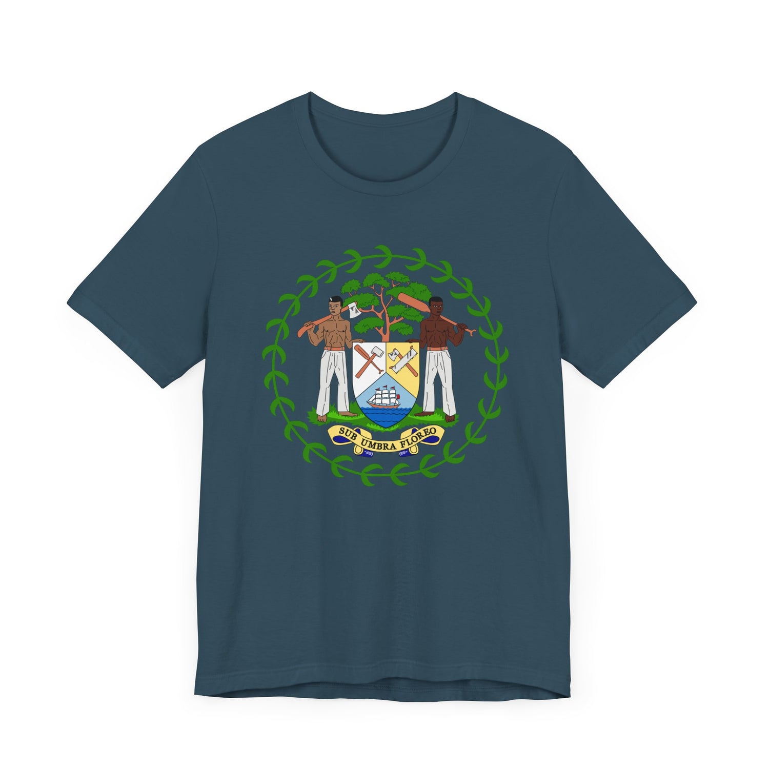 Belize Coat of Arms T-Shirt | Unisex Jersey Tee