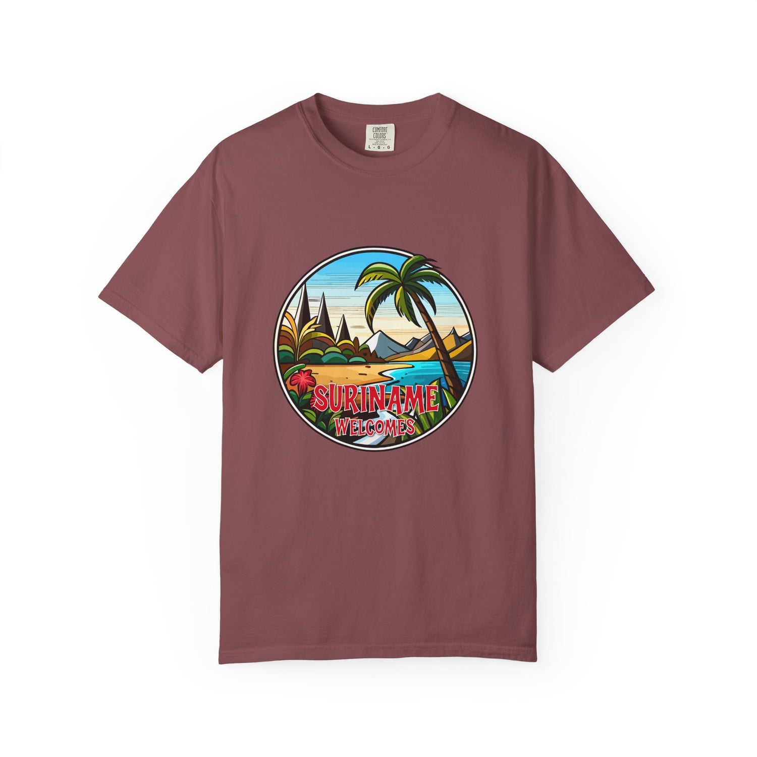 Suriname Paradise T-Shirt - Unisex Garment-Dyed Tee