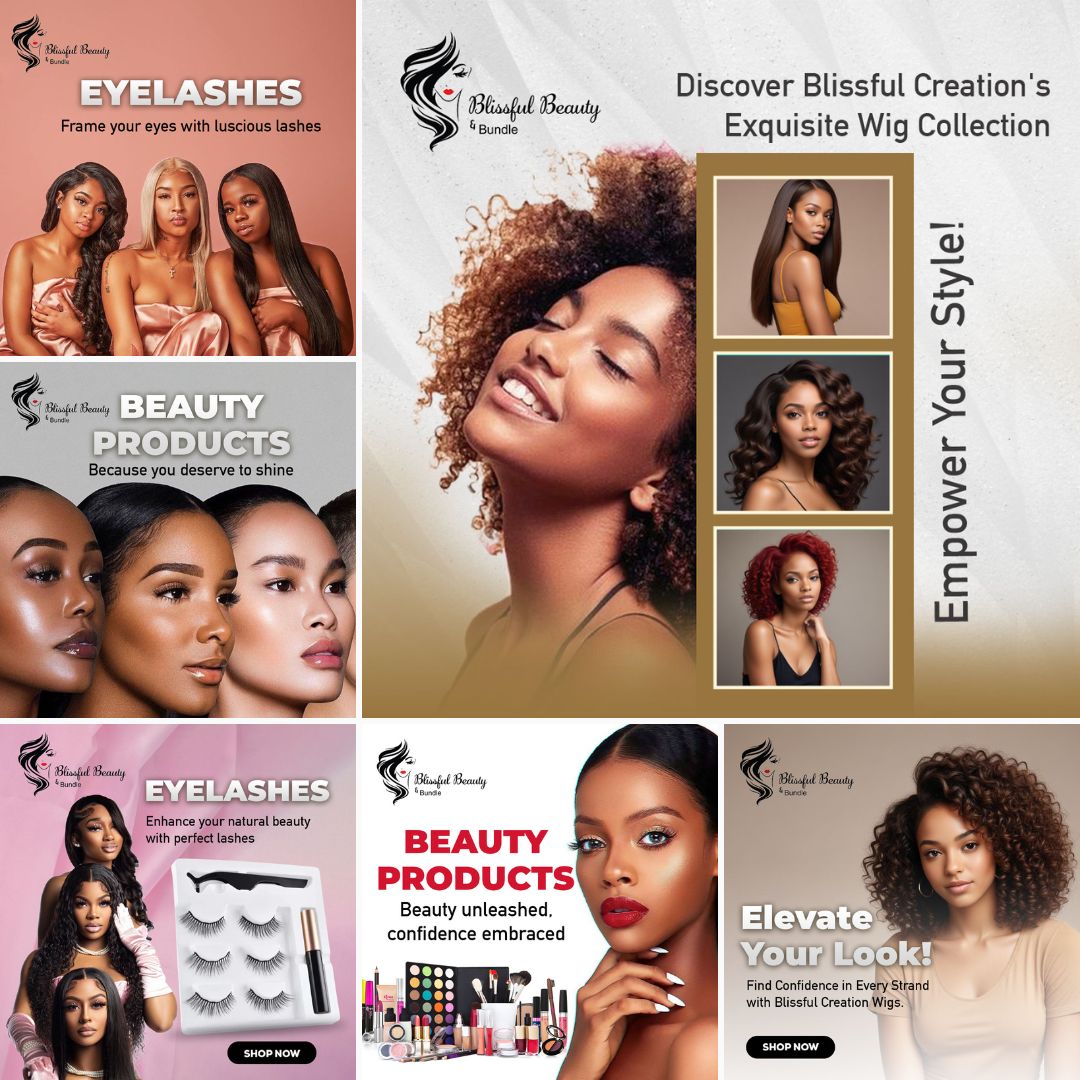 Blissful Beauty & Bundle  Social Media Post