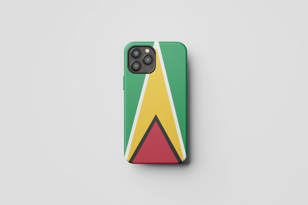Guyana Flag iPhone Case – Bold National Pride Protection