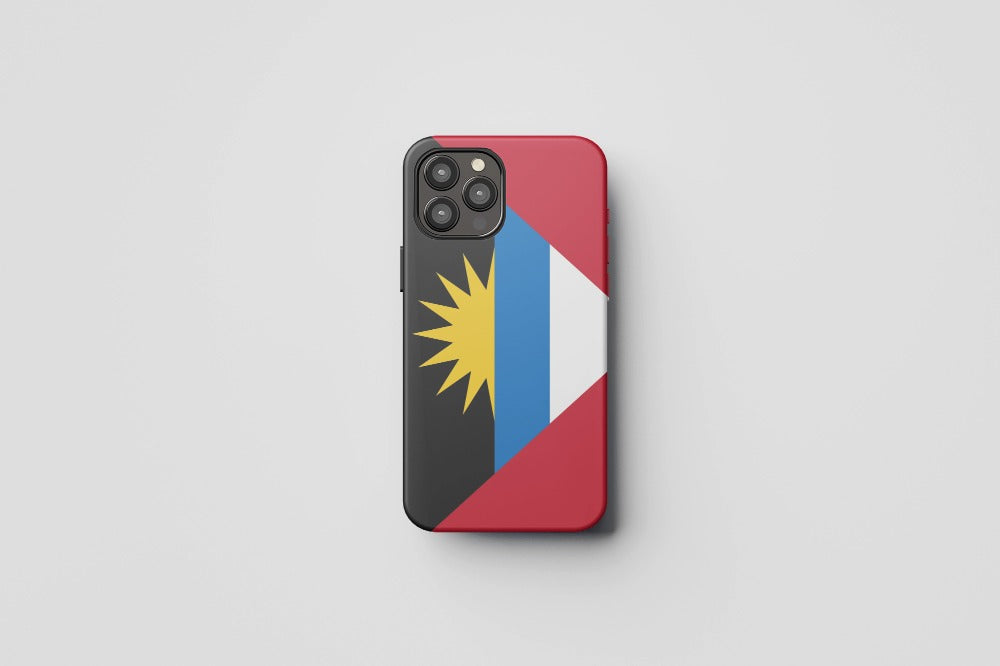 Antigua & Barbuda Flag iPhone Case – Bold National Pride Protection