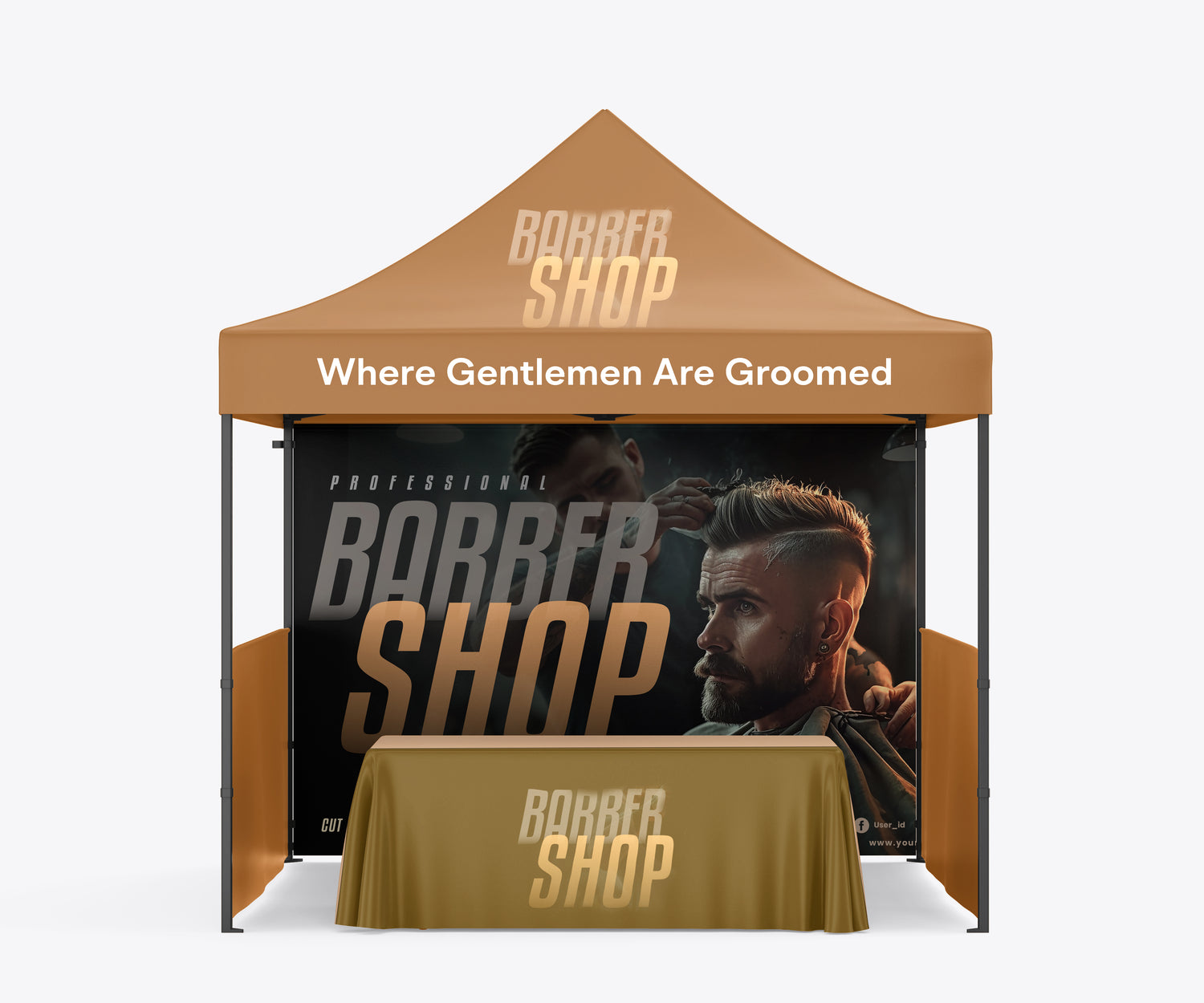 Barber Shop – Tents & Outdoor Promotions