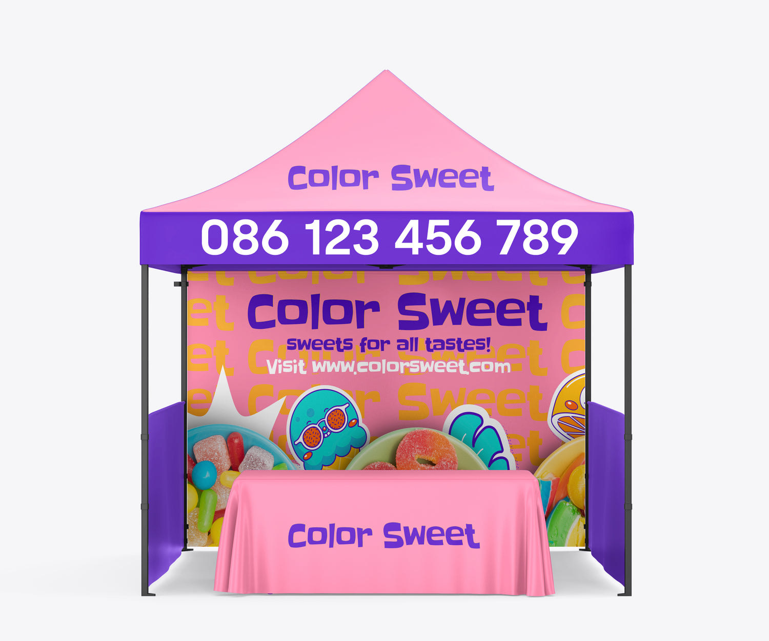 Sweet Color – Tents & Outdoor Promotions