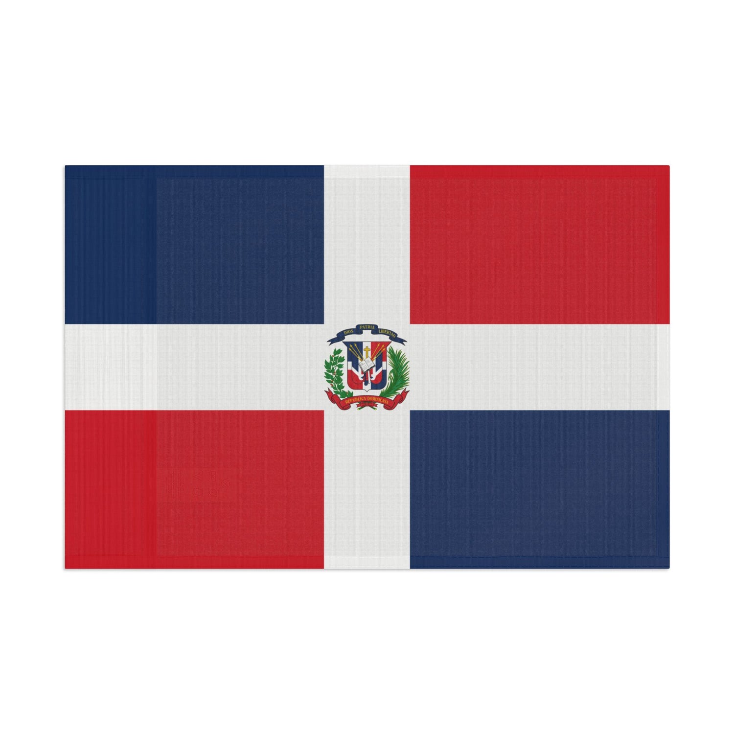 Dominican Republic Flag Banner, Happy Independence Day Decor, Tropical Party Decoration, National Pride Supplies, Celebration Flag