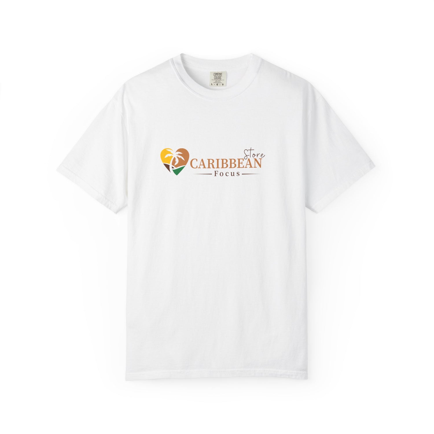Caribbean Focus Unisex Garment-Dyed T-Shirt - Casual Summer Style