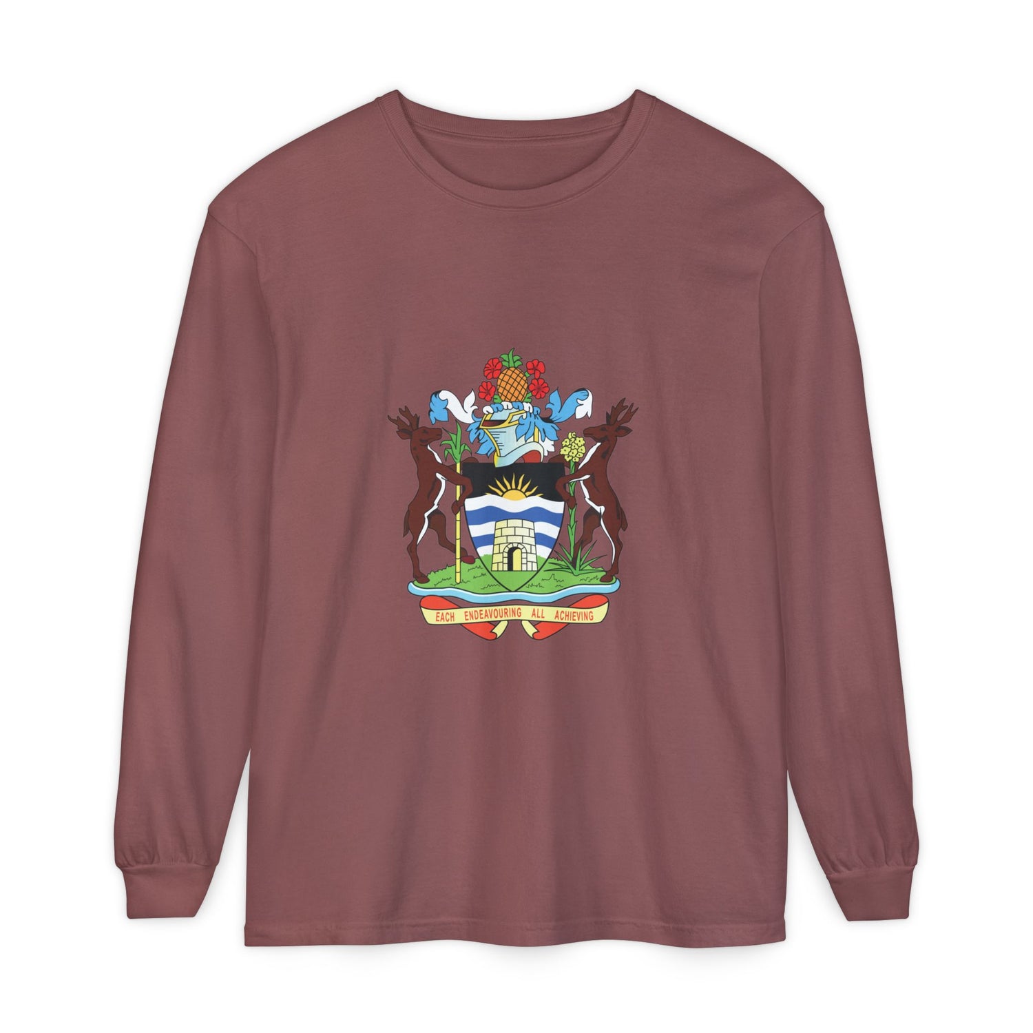Antigua Coat of Arms Long Sleeve Shirt