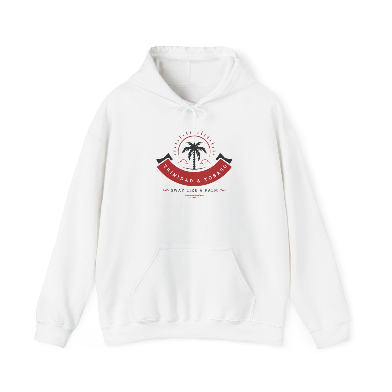 Trinidad & Tobago Tropical Paradise Hoodie, Cozy Beach Sweatshirt, Unisex Pullover, Travel Apparel, Relaxing Gift for Him or Her