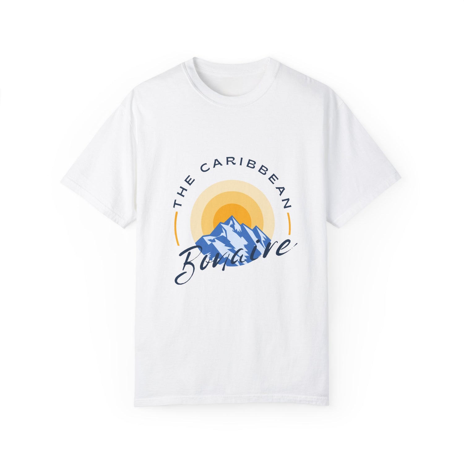 Caribbean Adventure Bonaire Unisex T-Shirt - Explore the Mountains & Sun