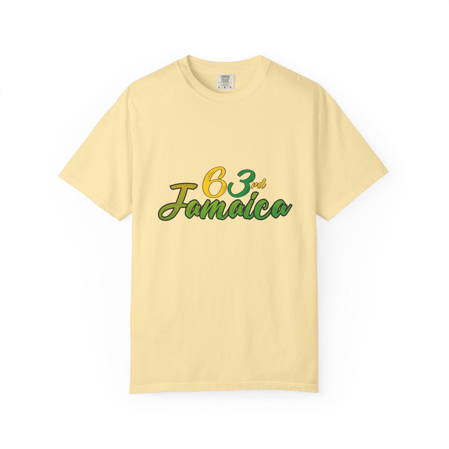 63 Jamaican Vibes Unisex T-shirt, Casual Wear, Summer Fashion, Travel Souvenir, Street Style, Music Festival Gear