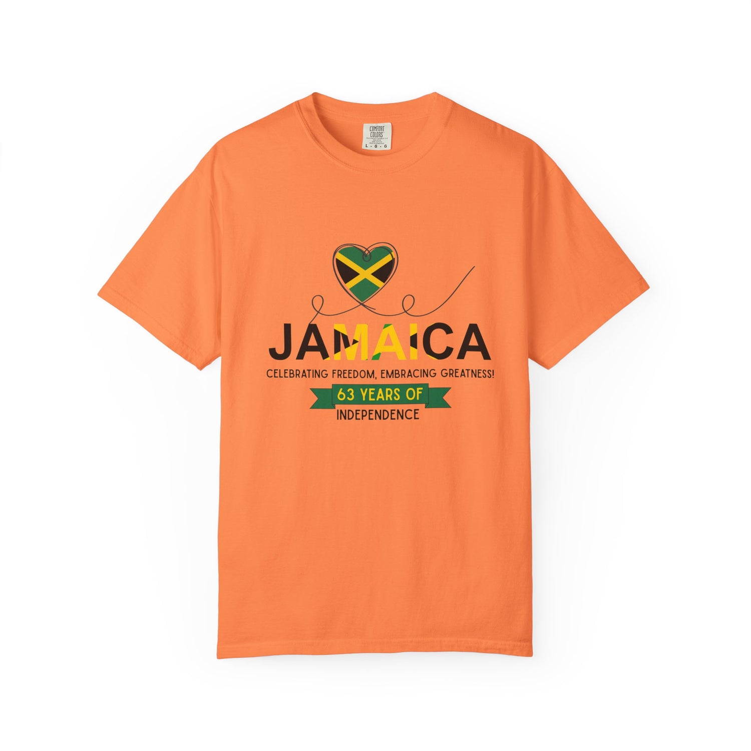 Jamaica Independence Unisex T-shirt, Freedom Celebration Tee, Travel Gift, Caribbean Pride Shirt, Festival Wear, Vacation Style