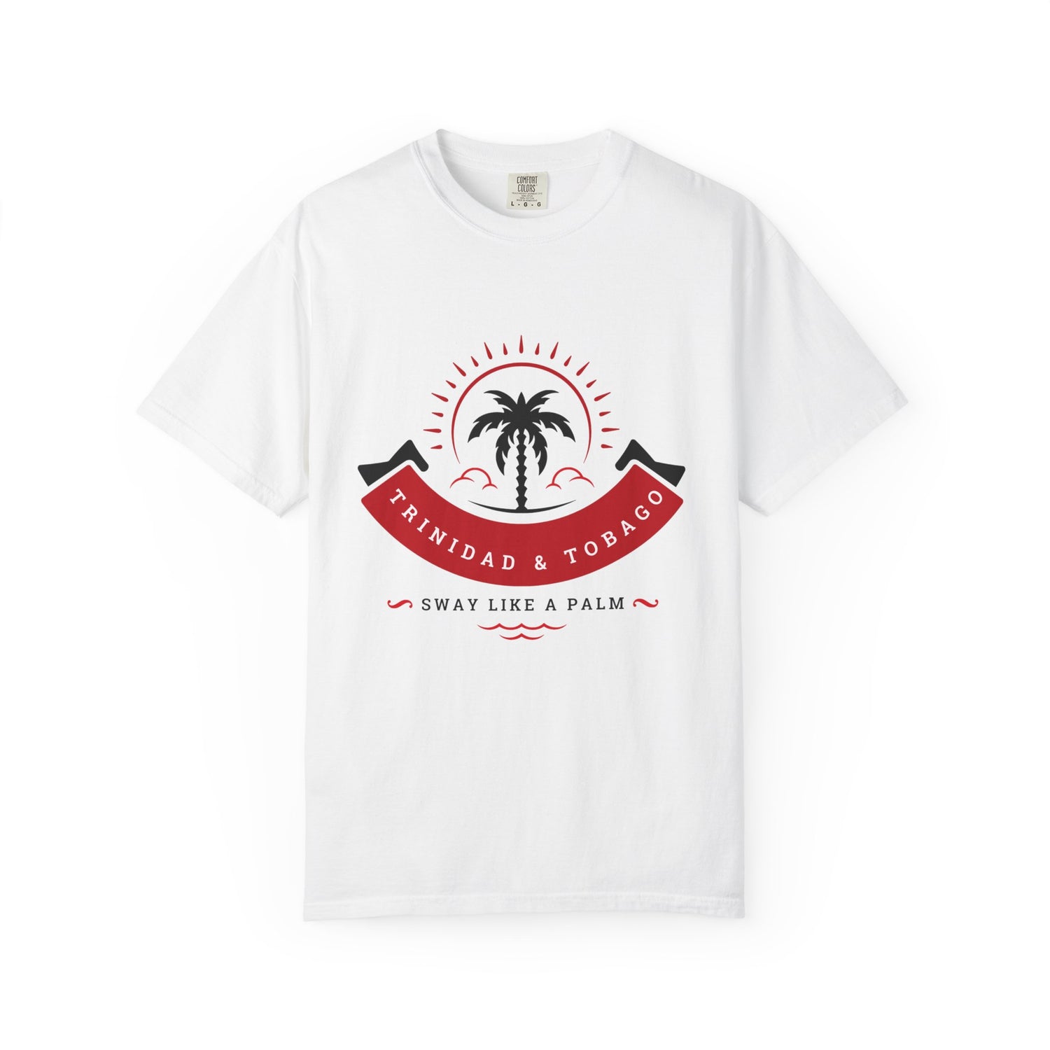 Trinidad & Tobago Sway Like a Palm T-Shirt - Unisex Garment-Dyed Tee