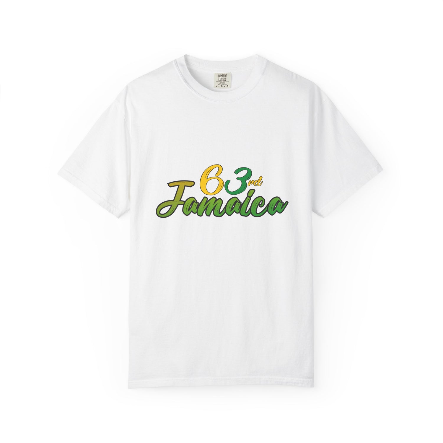 63 Jamaican Vibes Unisex T-shirt, Casual Wear, Summer Fashion, Travel Souvenir, Street Style, Music Festival Gear