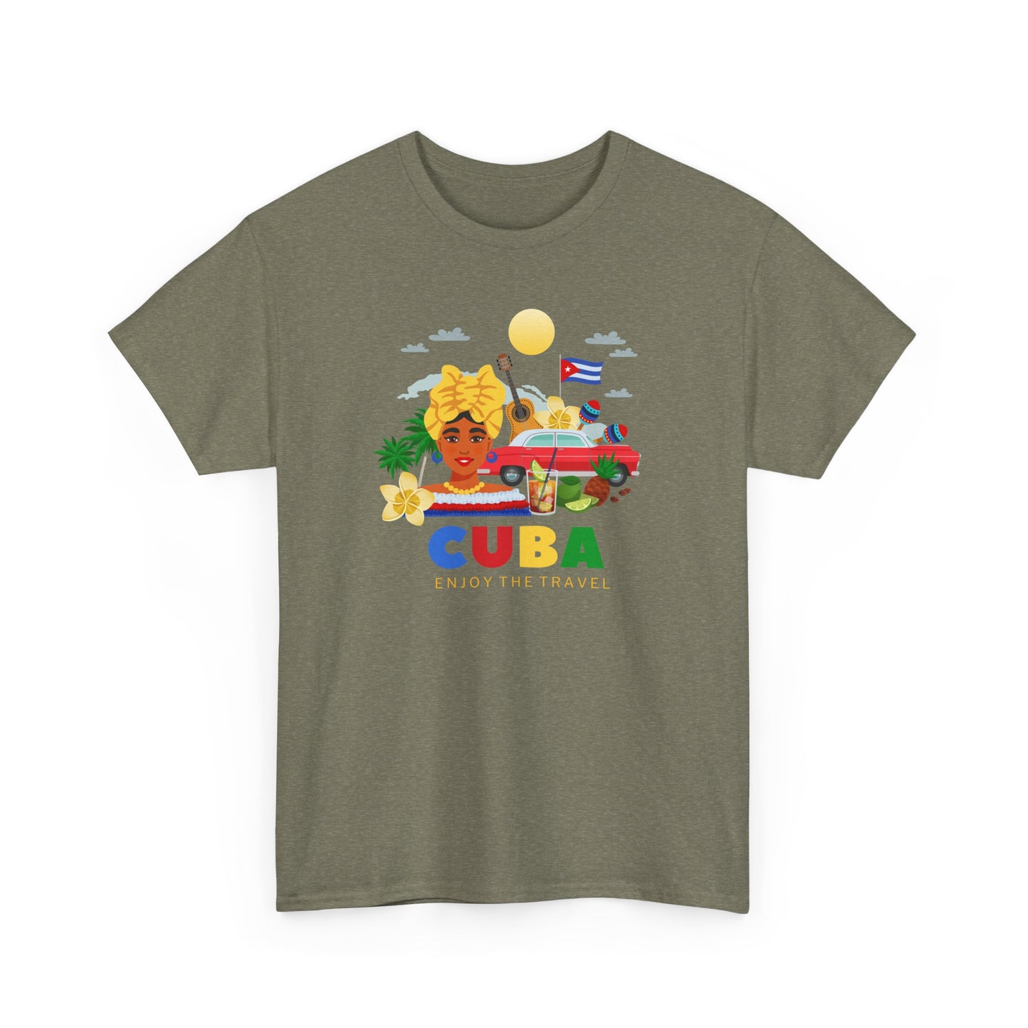 Unisex Heavy Cuba Cotton Tee