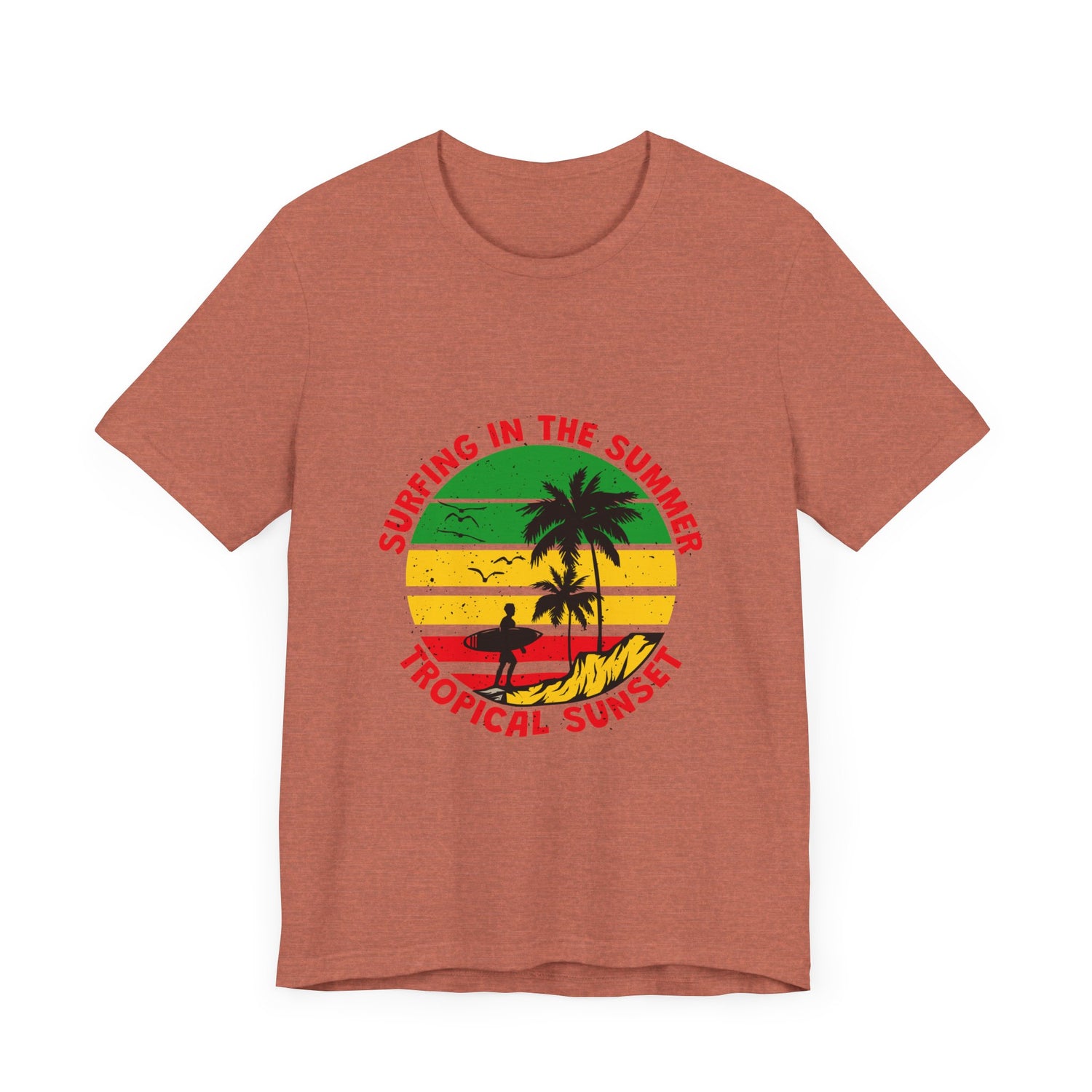 Surfing in the summer, Tropical Sunset