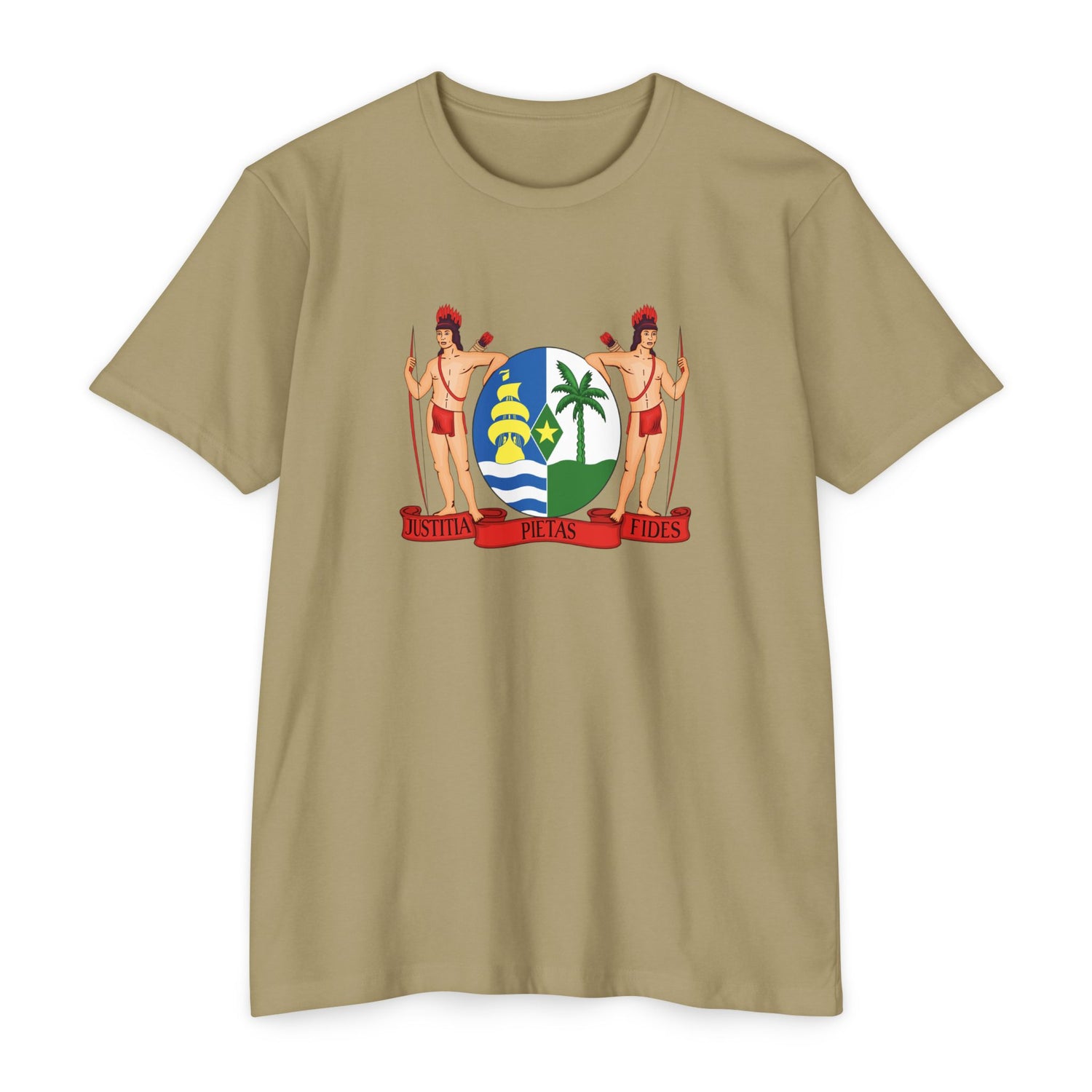 Suriname Coat of Arm Unisex CVC Jersey T-shirt