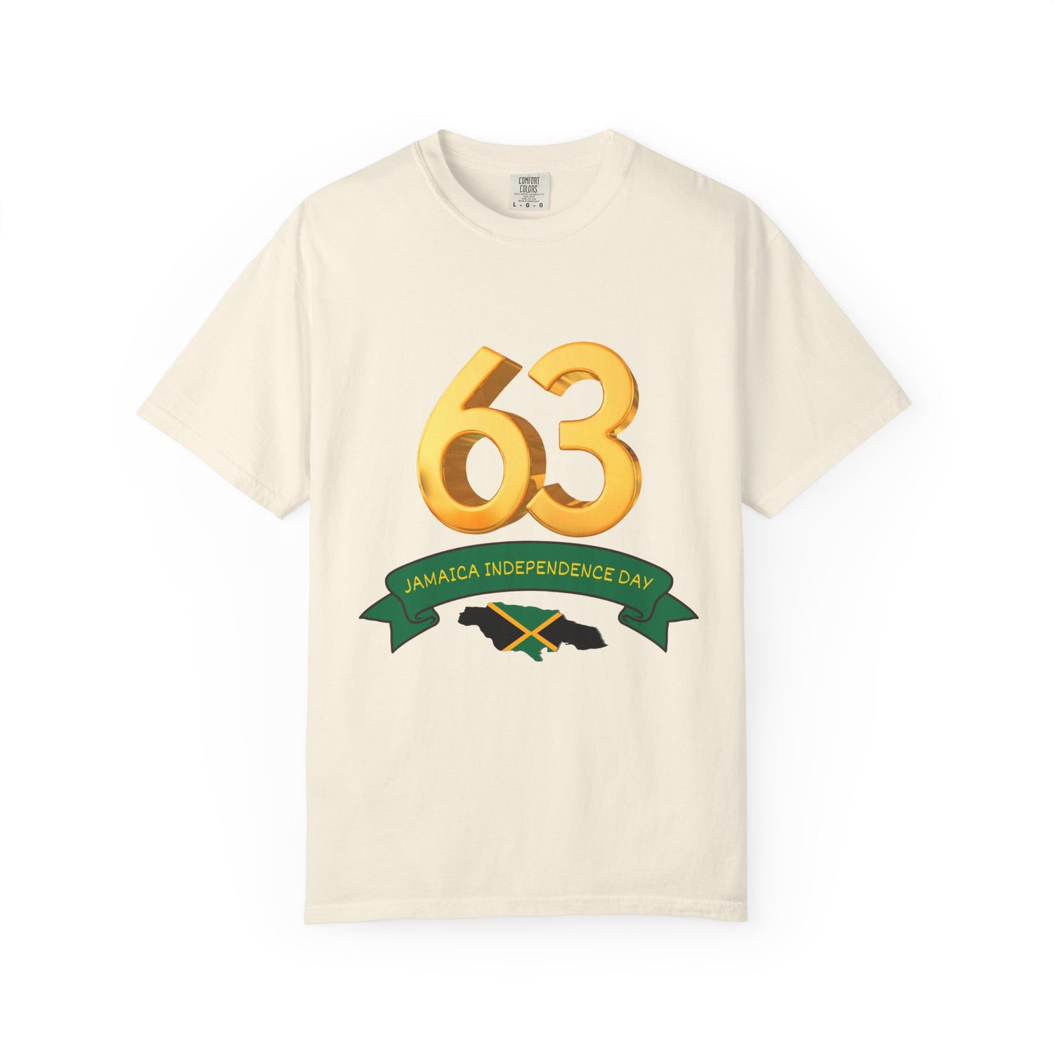 Jamaica Independence Day T-Shirt, Unisex Garment-Dyed Tee, Summer Festival Shirt, Caribbean Pride Tee, Casual Birthday Wear