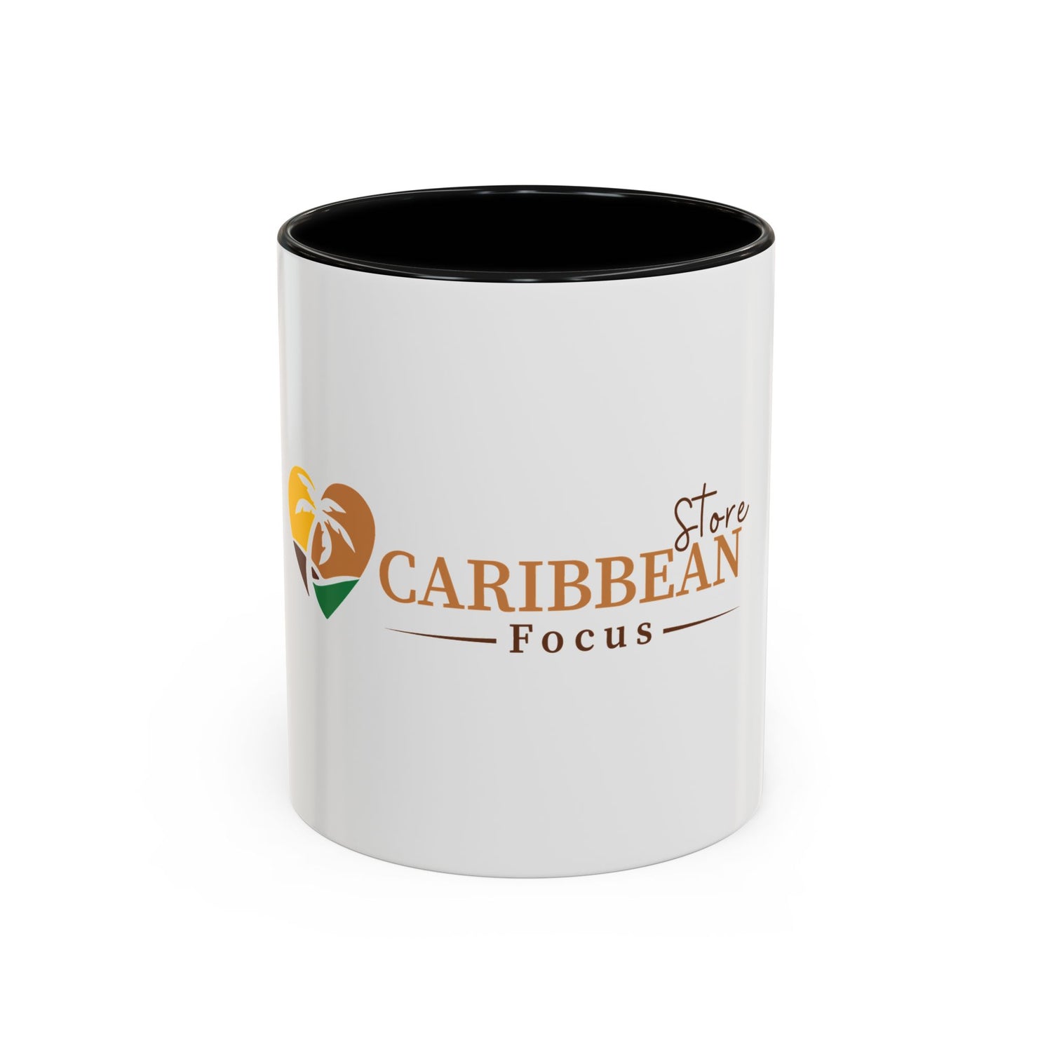 Caribbean Focus Accent Coffee Mug - 11oz & 15oz - Perfect for Coffee Lovers