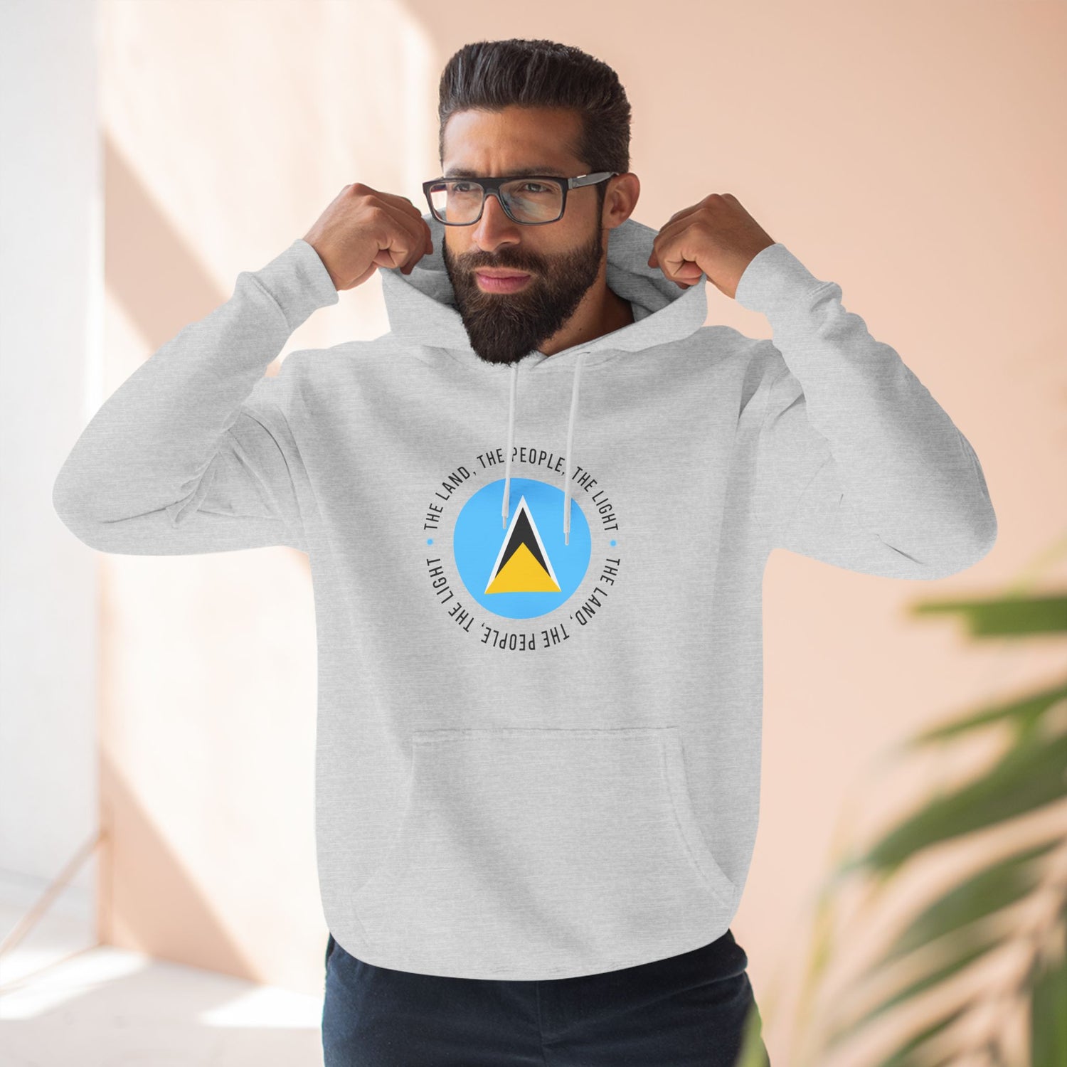 Saint Lucia Flag Hoodie