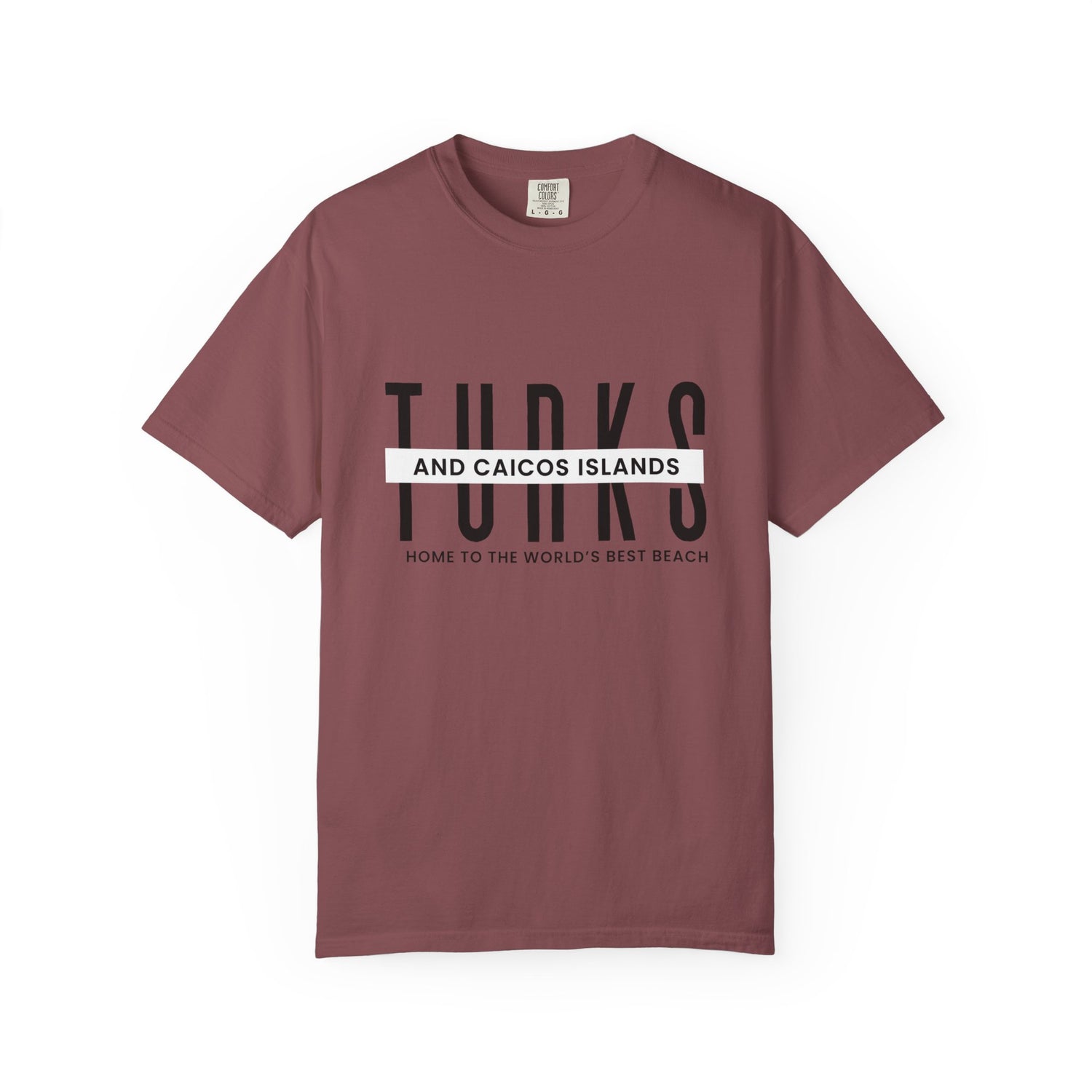 Turks and Caicos Islands Graphic T-Shirt - Home to the World's Best Beach