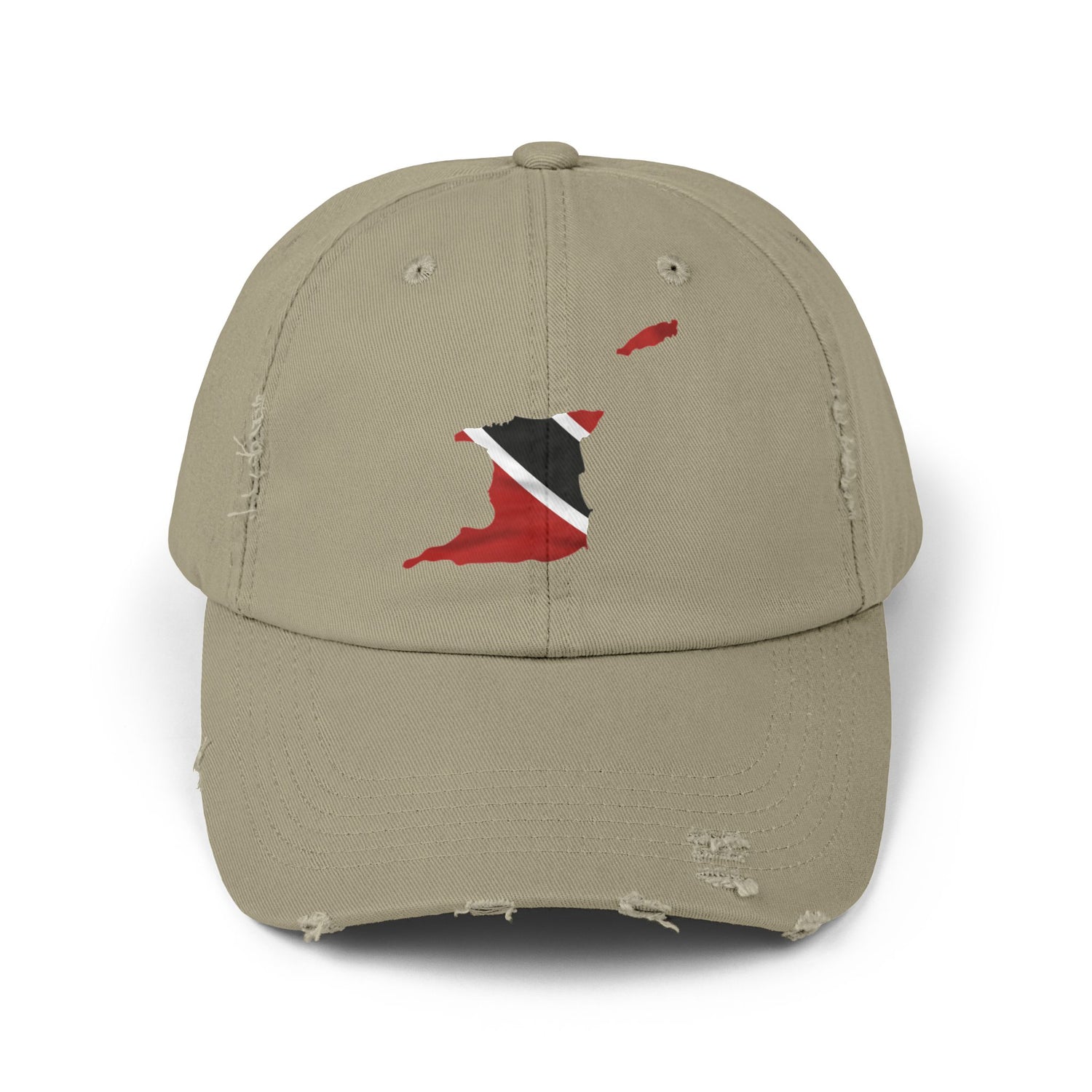 Trinidad and Tobago Trendy Distressed Cap, Casual Headwear, Travel Souvenir, Island Pride Hat, Everyday Accessory, Cool Gift Idea