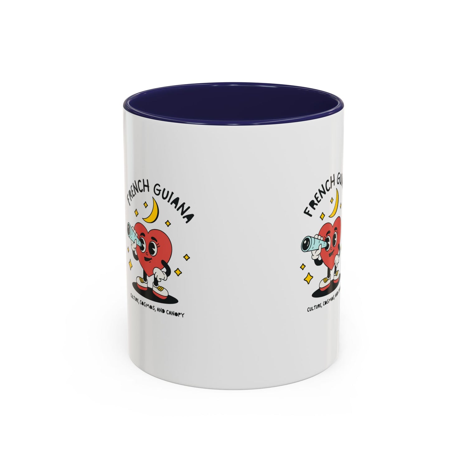French Guiana Accent Coffee Mug - Fun & Playful Design for Coffee Lovers