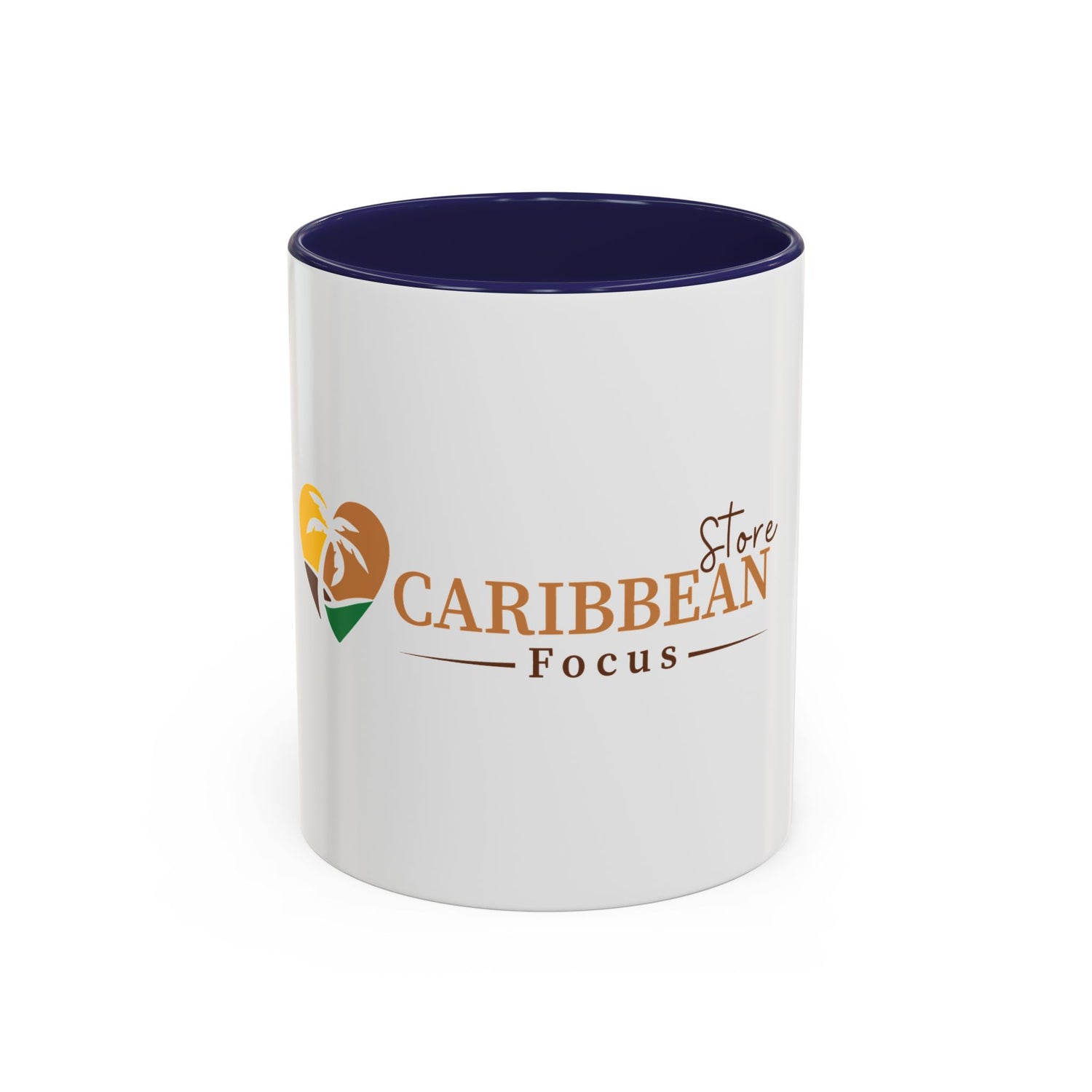 Caribbean Focus Accent Coffee Mug - 11oz & 15oz - Perfect for Coffee Lovers