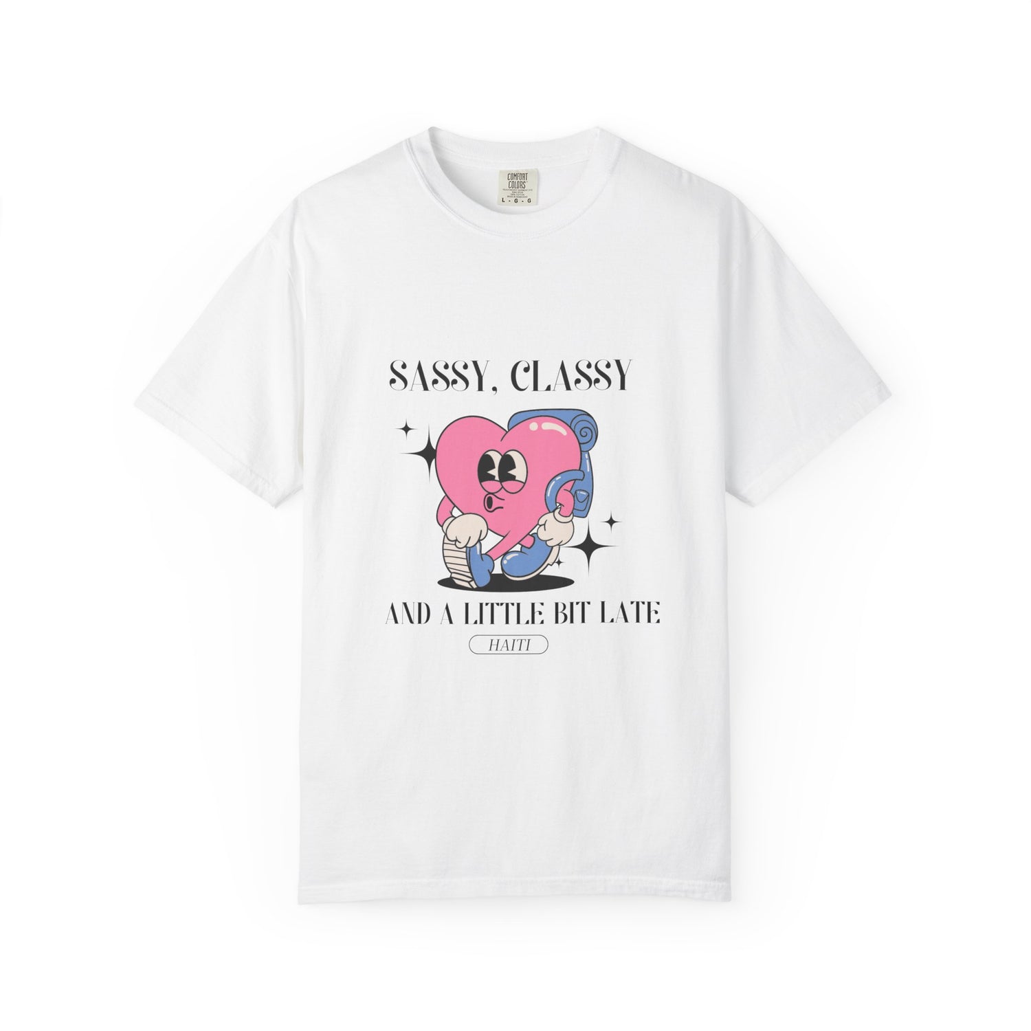 Sassy Classy Heart Haiti Unisex T-Shirt | Perfect for Casual Occasions