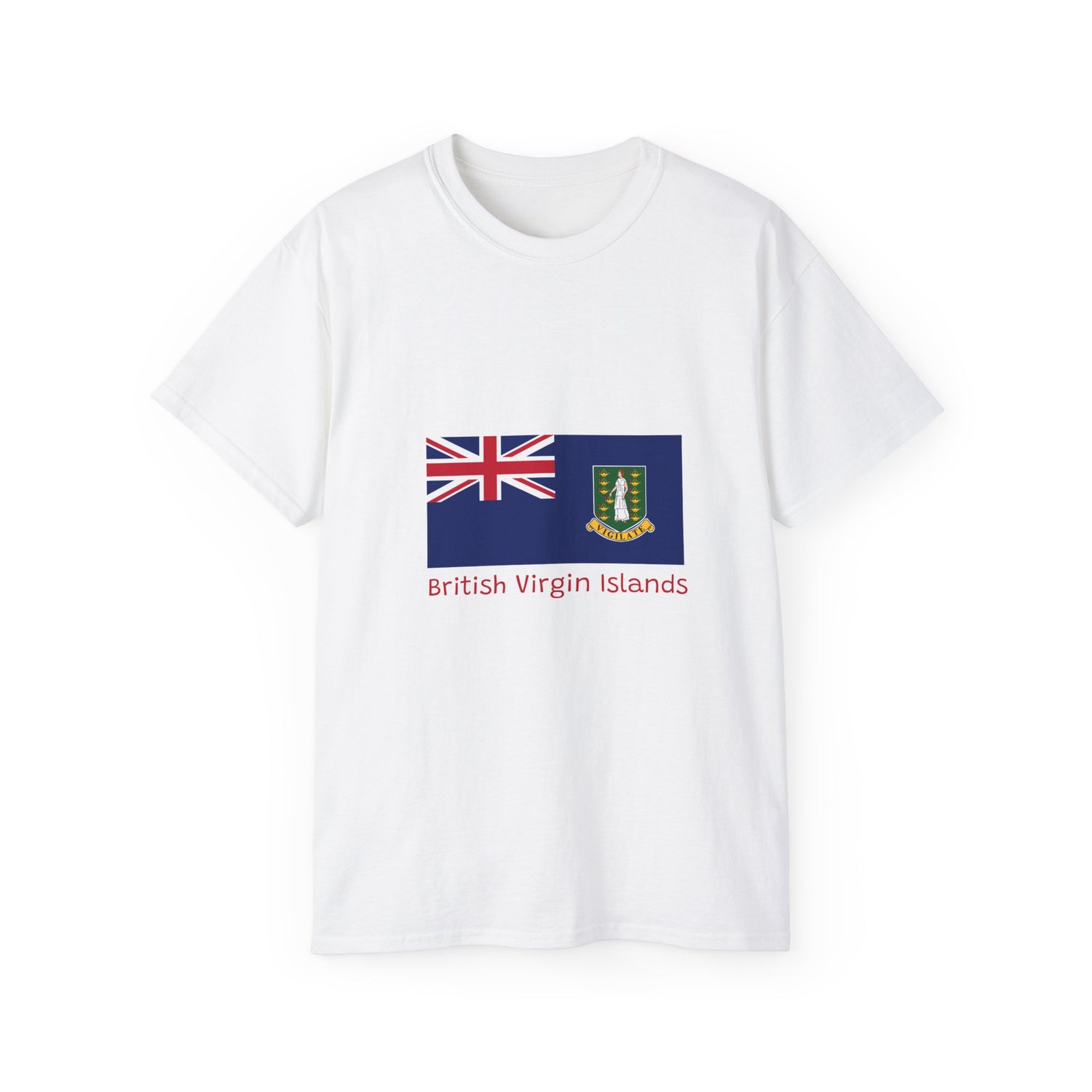 British Virgin Island Unisex Ultra Cotton Tee