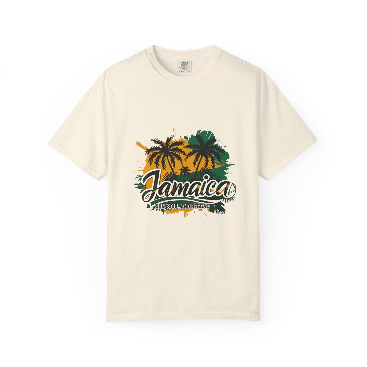 Jamaica Graphic T-Shirt, Casual Summer Tee, Beachwear, Vacation Shirt, Gift for Travel Lovers, Chill Vibes Clothing