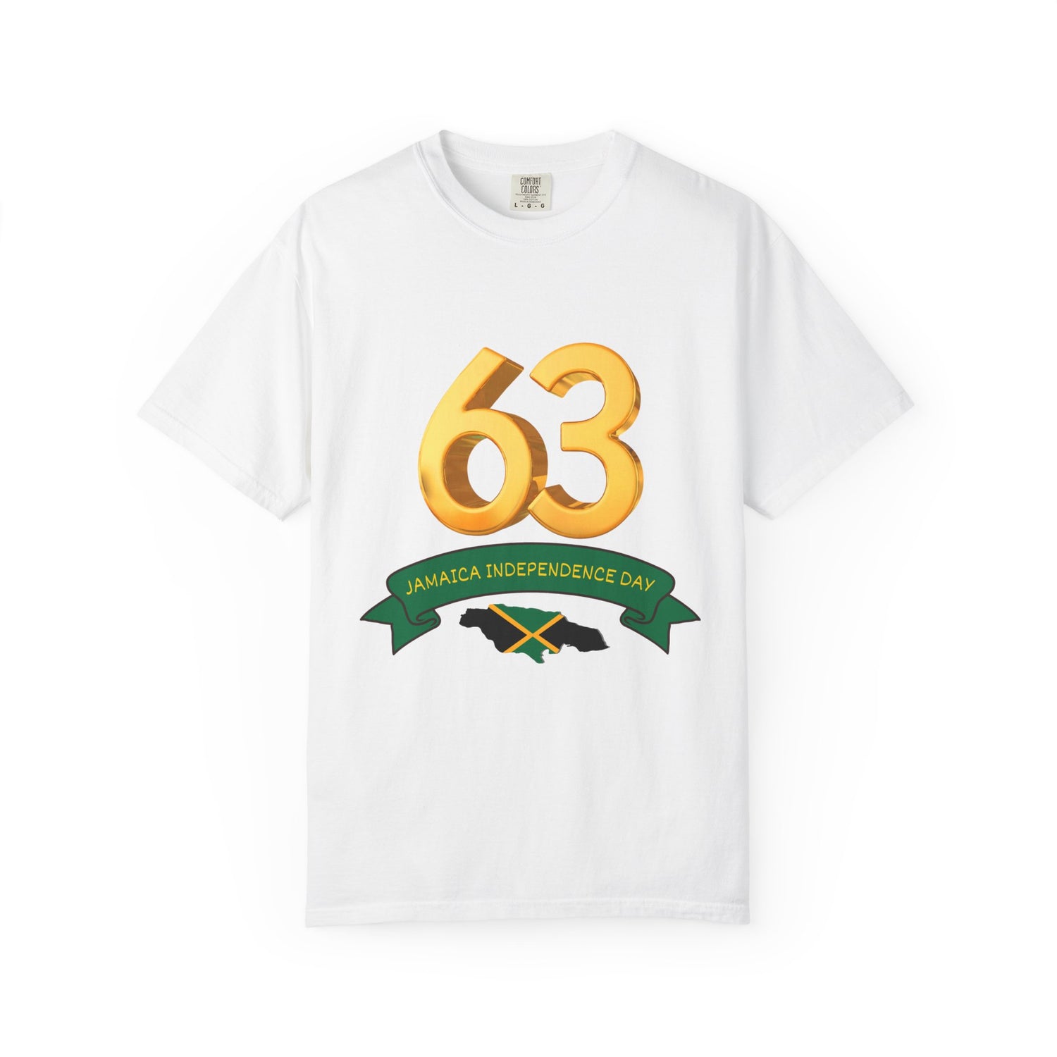 Jamaica Independence Day T-Shirt, Unisex Garment-Dyed Tee, Summer Festival Shirt, Caribbean Pride Tee, Casual Birthday Wear