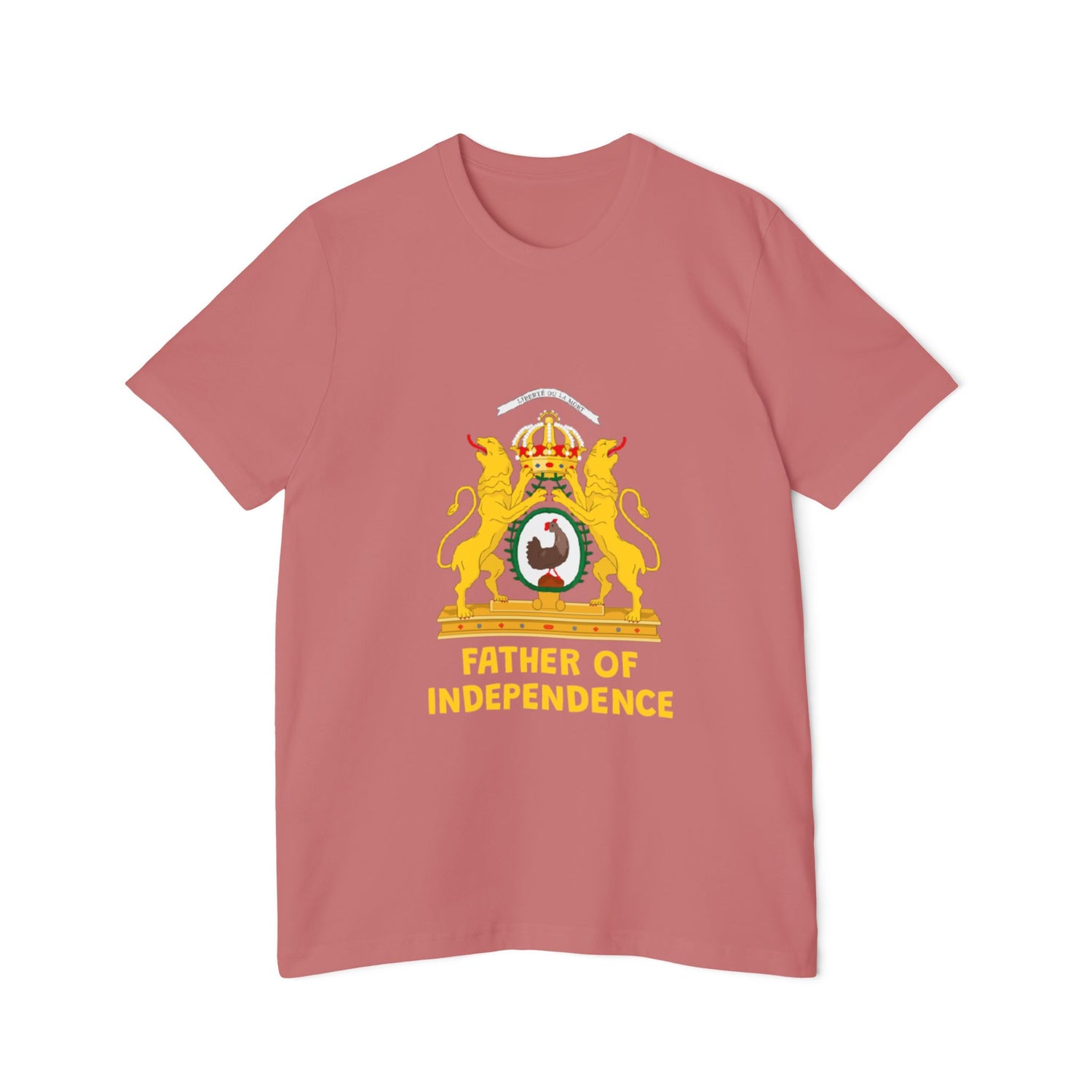 Unisex T-shirt met korte mouwen, gemaakt in de VS