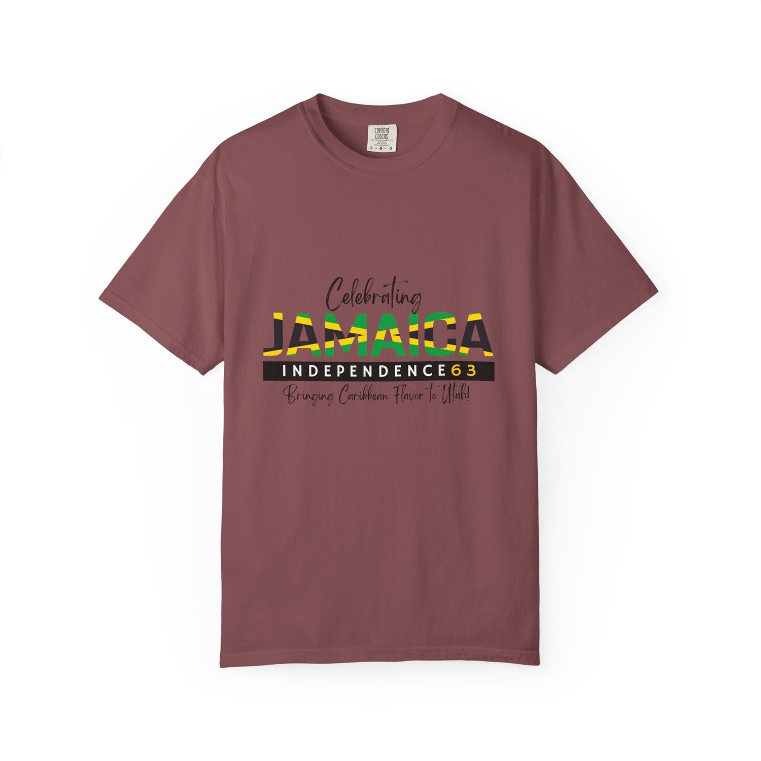 Celebrating Jamaica - Utah  Independence Unisex T-Shirt, Caribbean Pride Tee, Summer Style Shirt, Festive Apparel, Vacation Essentials