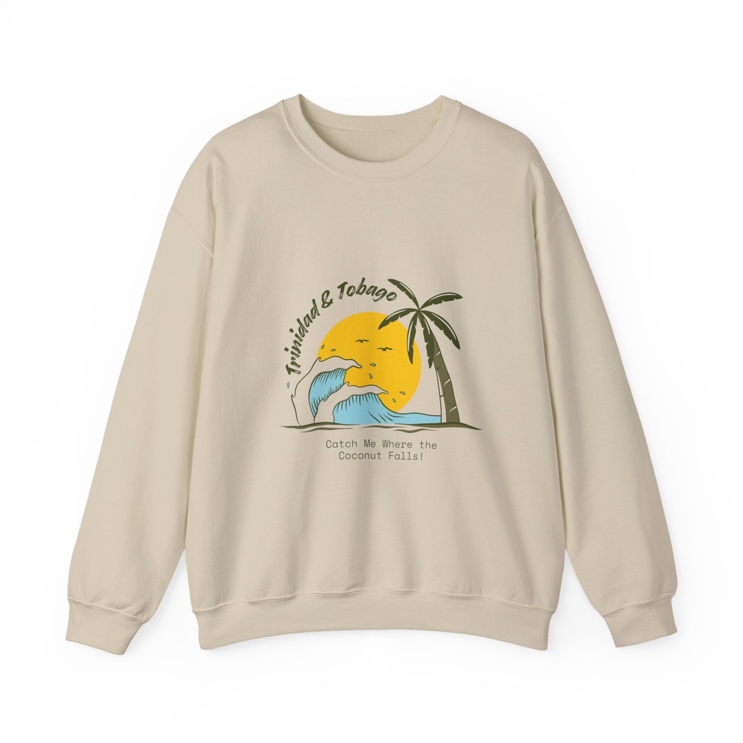 Trinidad & Tobago  Tropical Crewneck Sweatshirt