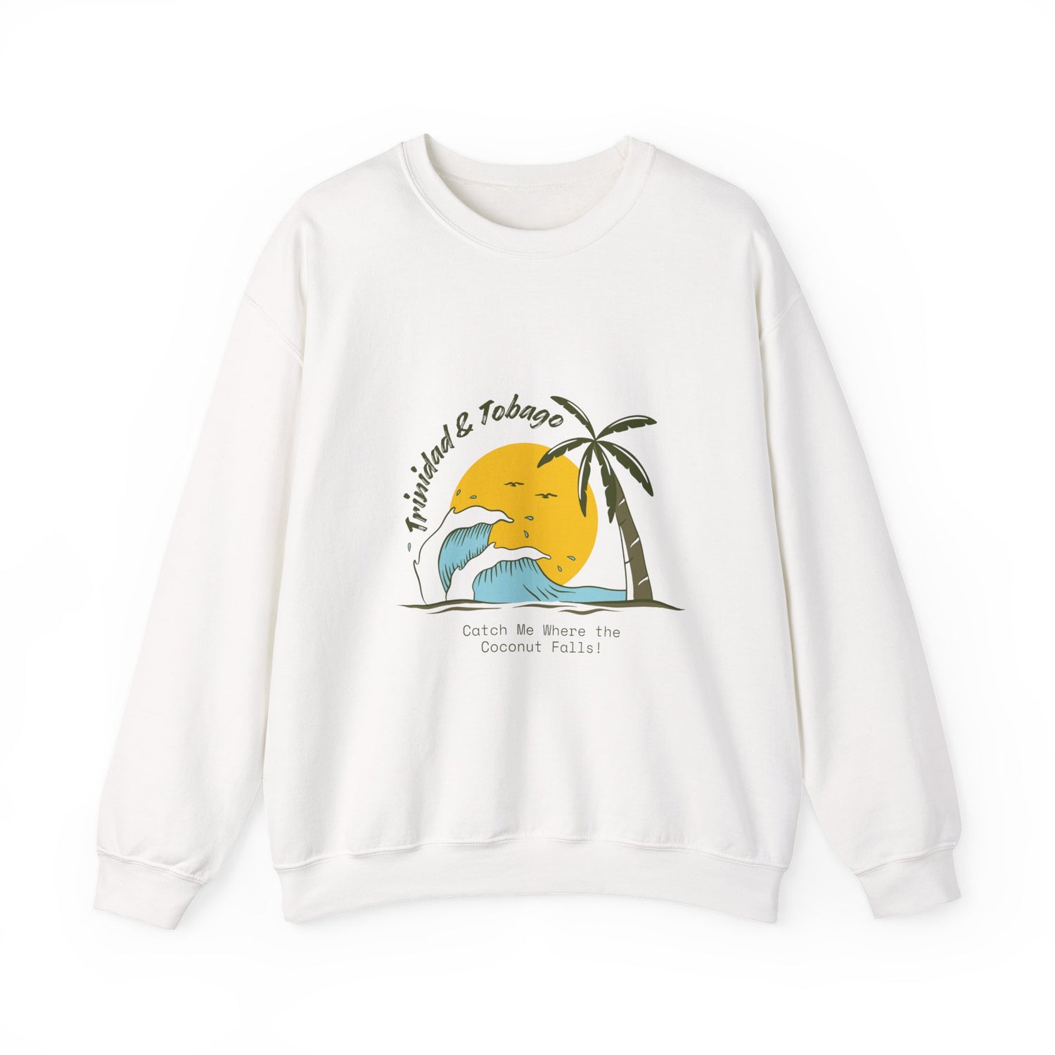 Trinidad & Tobago  Tropical Crewneck Sweatshirt