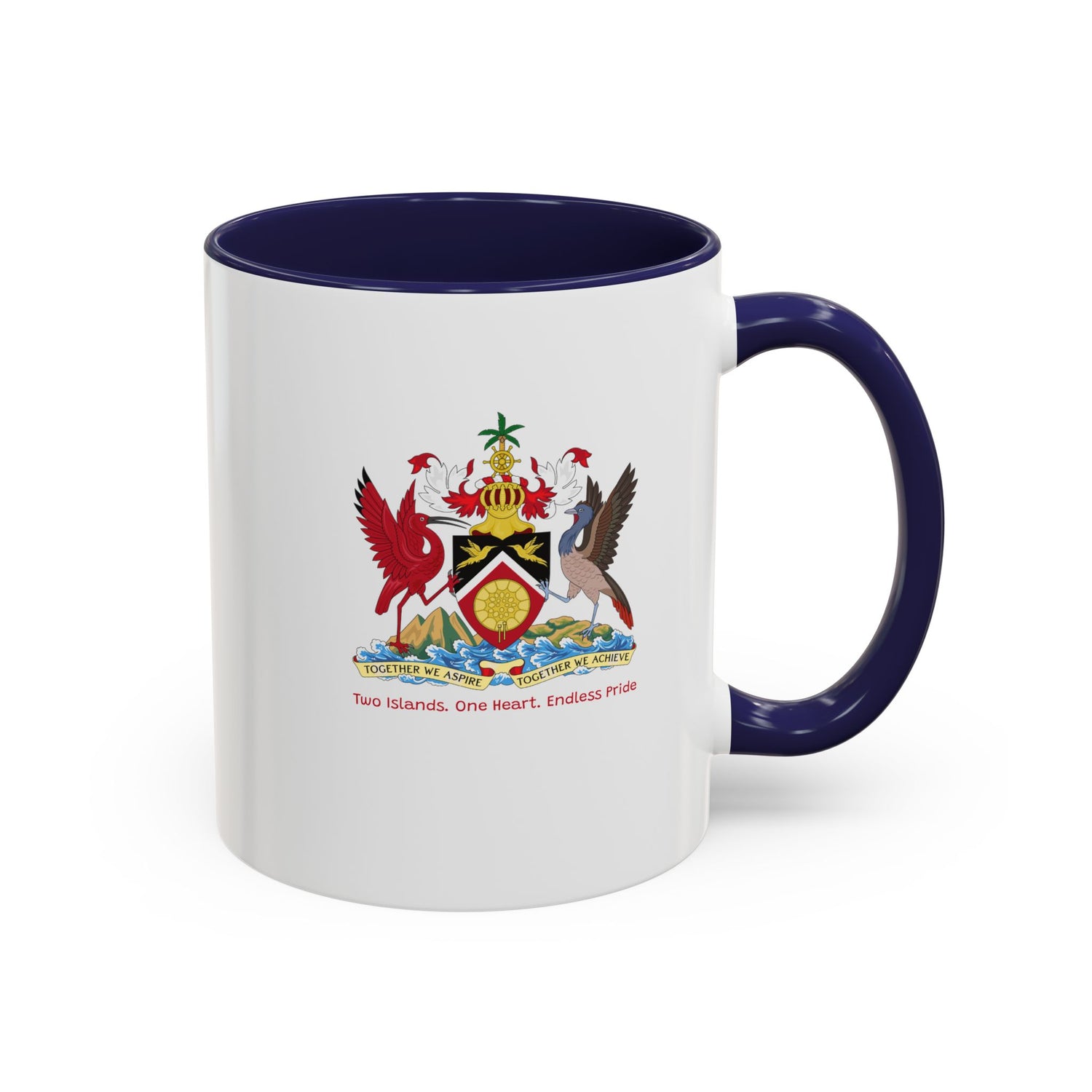 Trinidad and Tobago Coat of Arm Mug , Perfect for Tea Lovers, Gift for Friends, Daily Motivation, Family Gathering