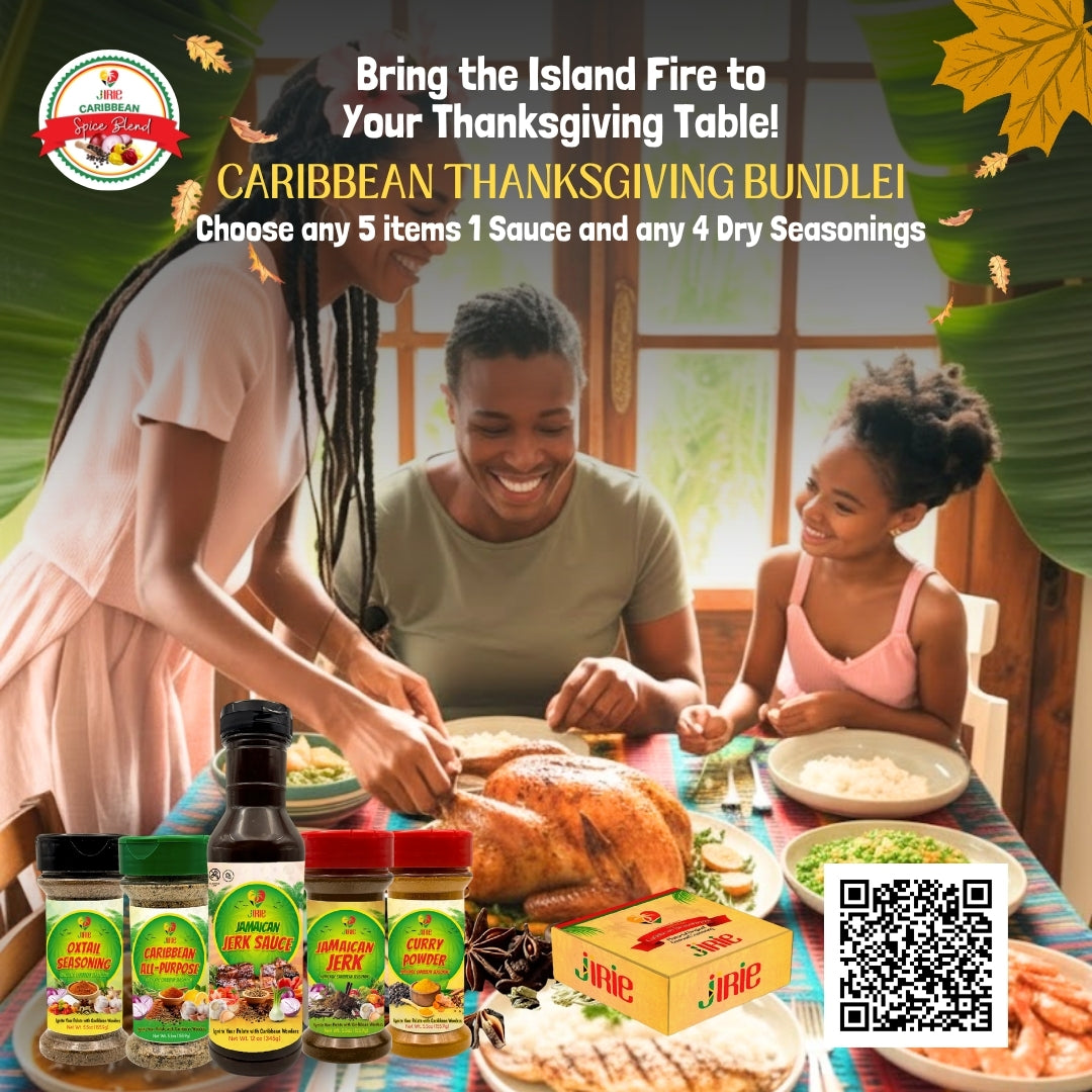 Ultimate 5-Piece Caribbean Seasoning Thanksgving  – Bold Island Flavors for Every Meal